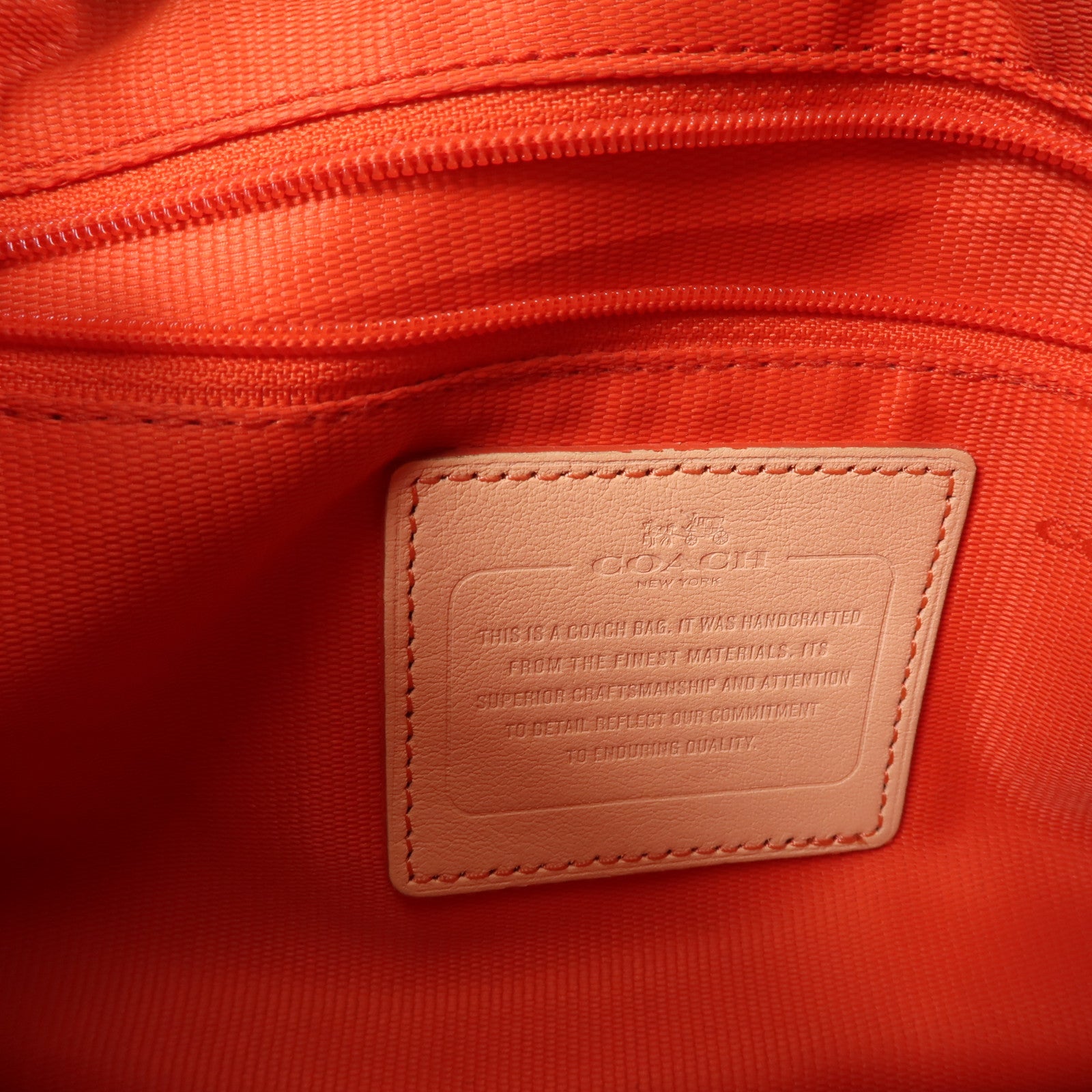 COACH 塗層帆布Shoulder Bag金扣手挽肩背兩用袋
