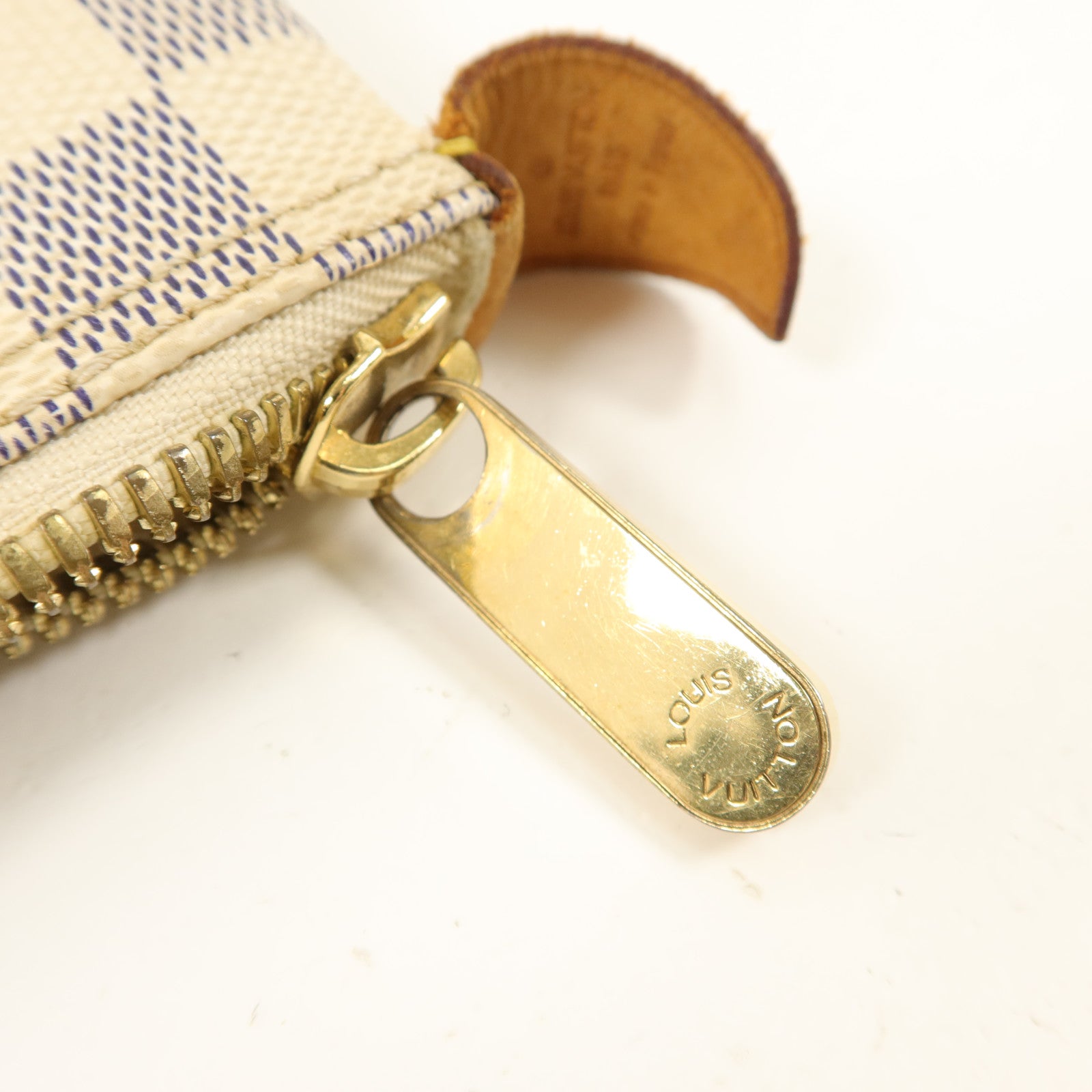 LOUIS VUITTON Damier Azur Saleya MM肩背袋