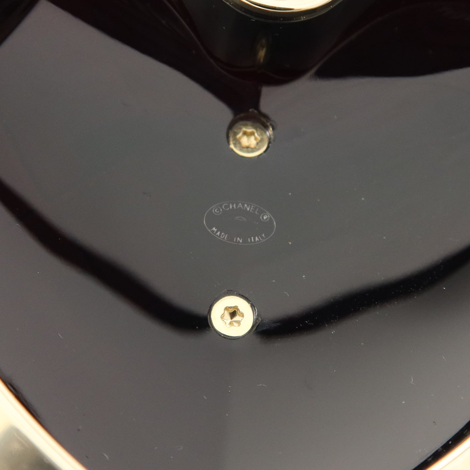 CHANEL PVC/金屬/皮革Heart Charm With Chain金扣掛飾