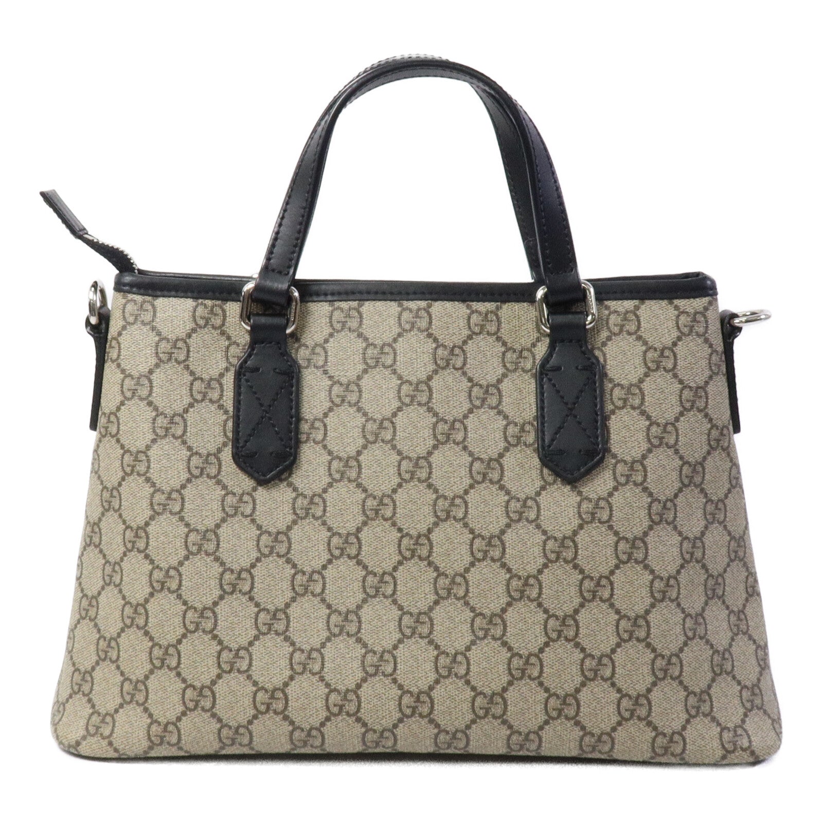 GUCCI 塗層帆布2Way Shoulder手挽肩背兩用袋
