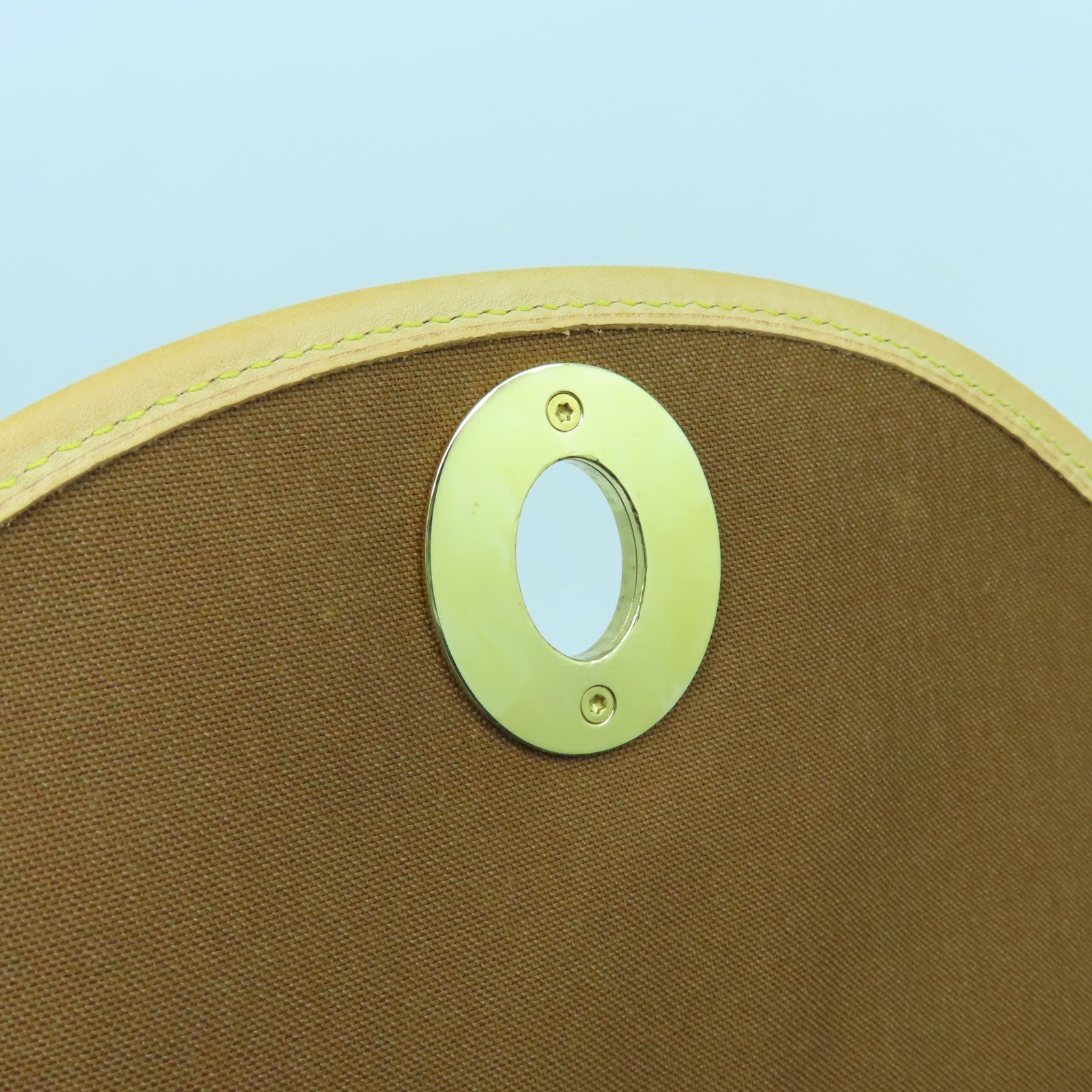 LOUIS VUITTON Monogram Tulum GM金扣肩背袋啡色