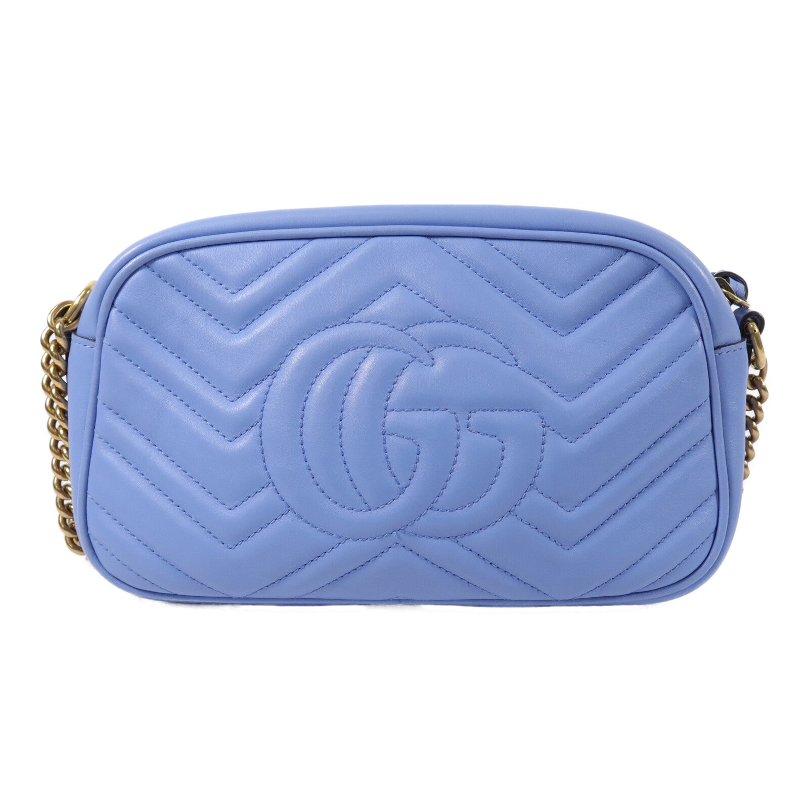 GUCCI 牛皮皮革GG Marmont肩背袋