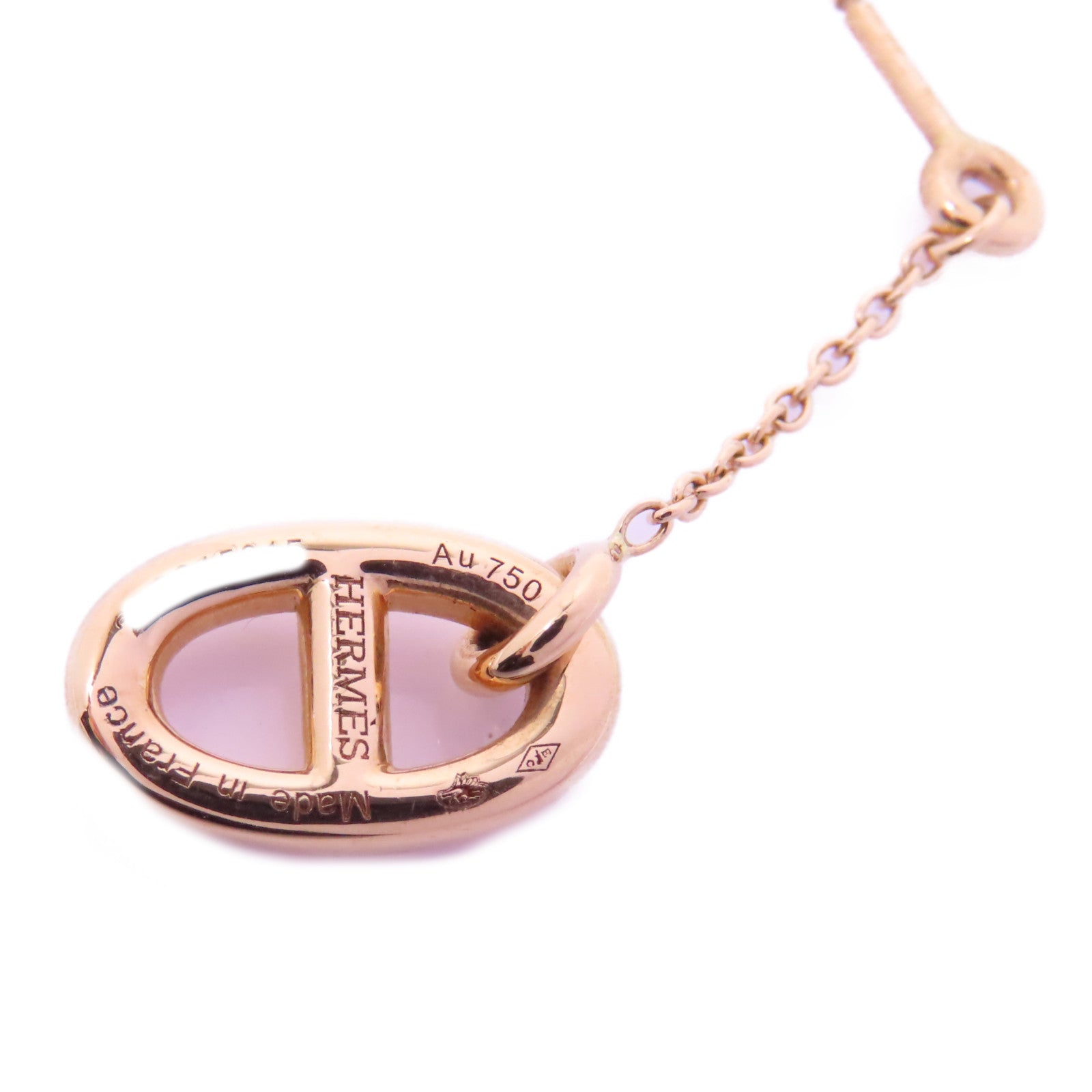 HERMES 18K玫瑰金Farandole Earrings耳環