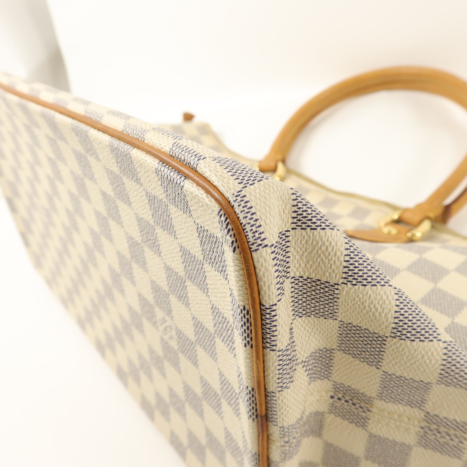 LOUIS VUITTON Damier Azur Saleya MM肩背袋