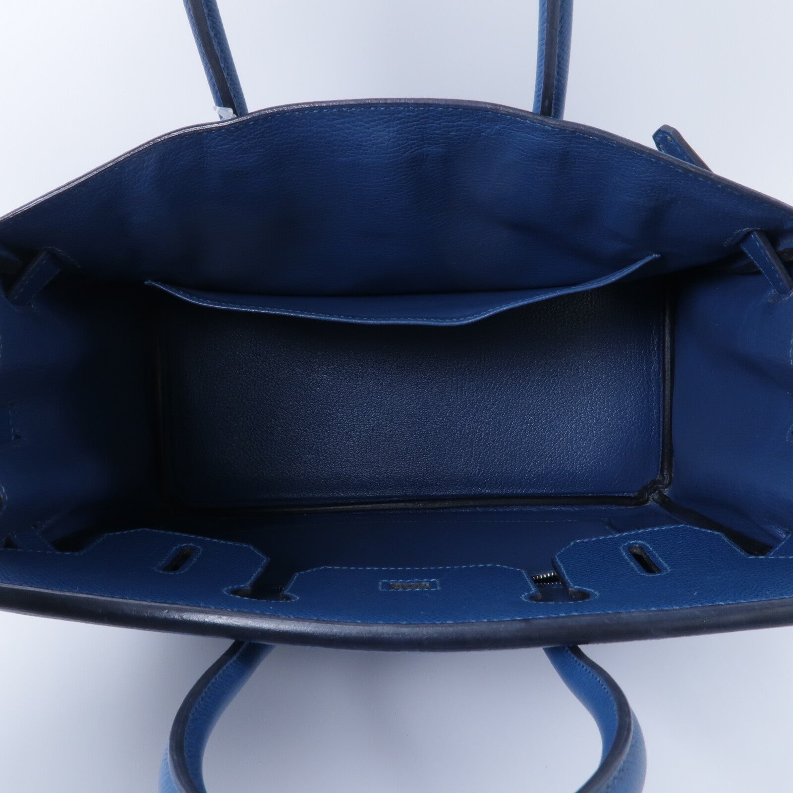 HERMES Epsom皮革Birkin 30手挽袋Cobalt