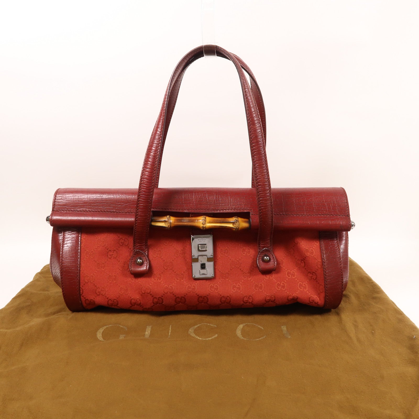 GUCCI 帆布Shoulder Bag肩背袋