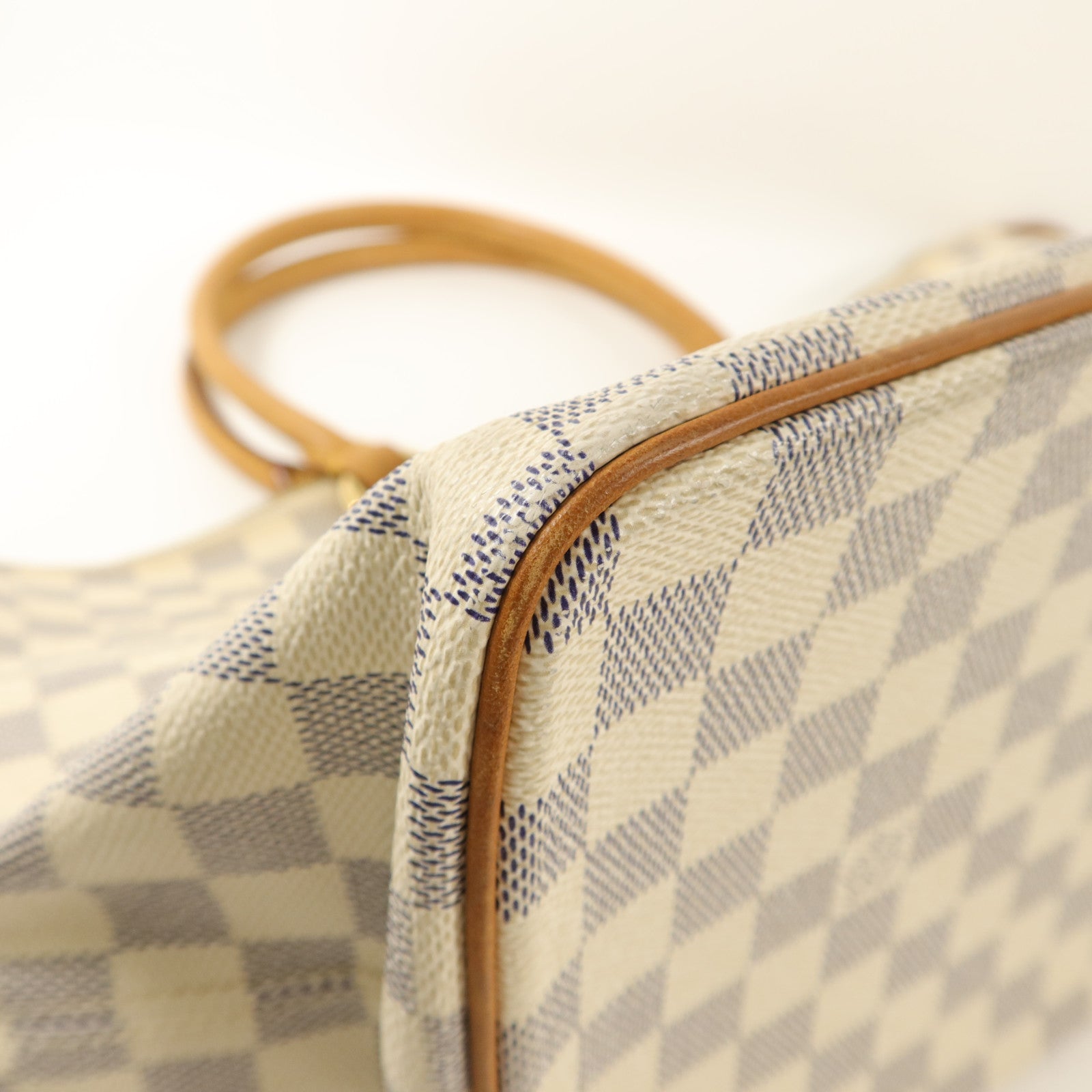 LOUIS VUITTON Damier Azur Saleya MM肩背袋