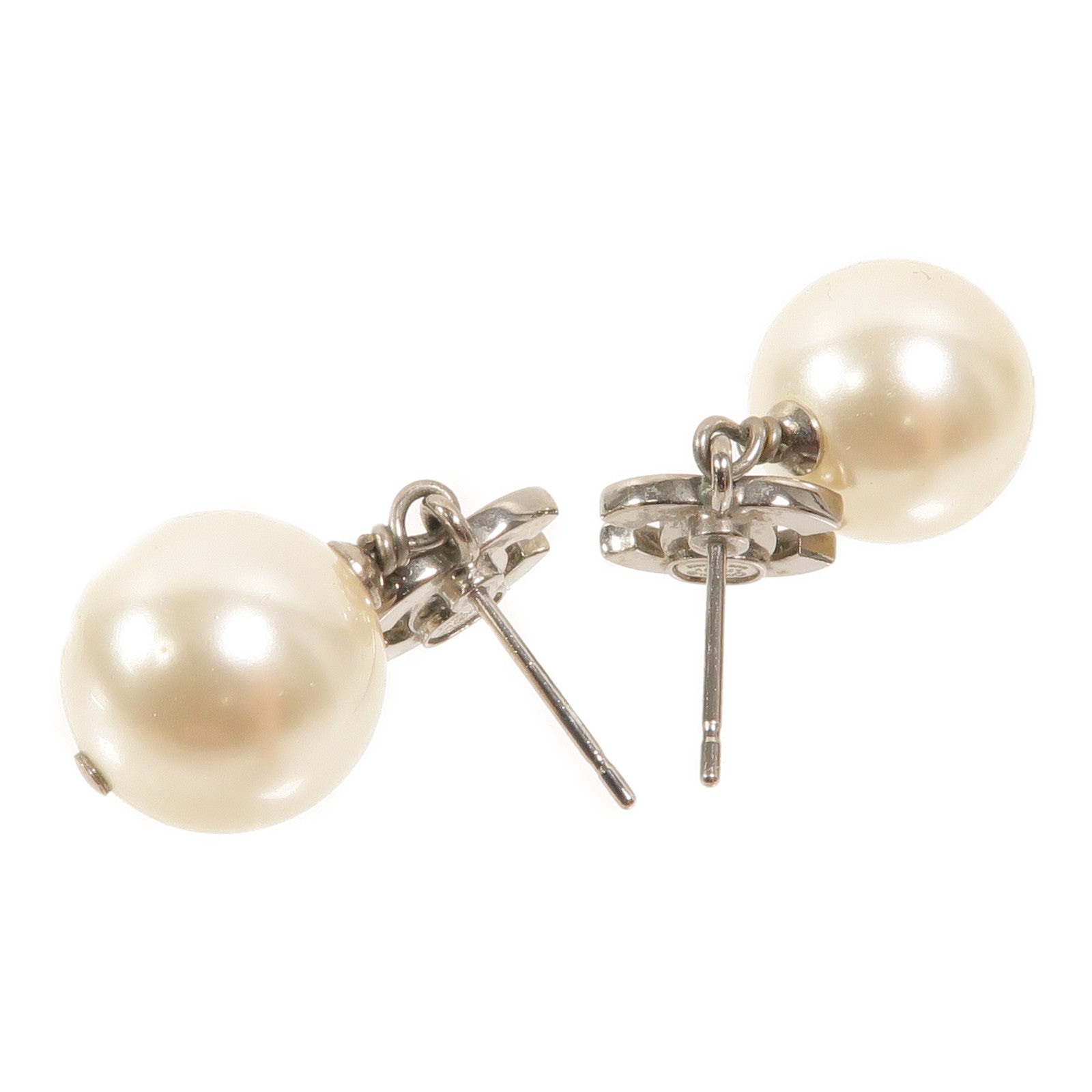 CHANEL 金屬/珍珠Chanel Earrings耳環