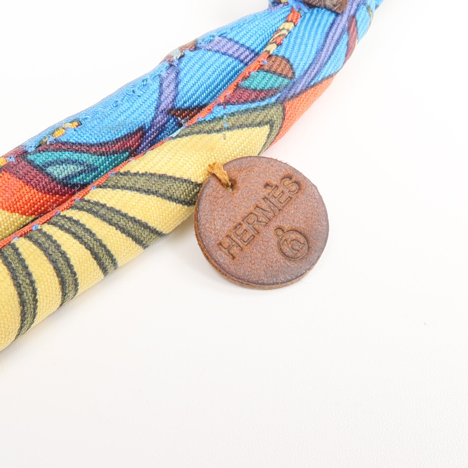 HERMES 絲質Petit H Bride Necklace項鍊