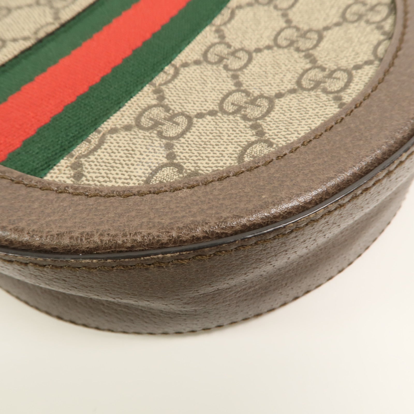 GUCCI 塗層帆布Ophidia鏈帶肩背袋