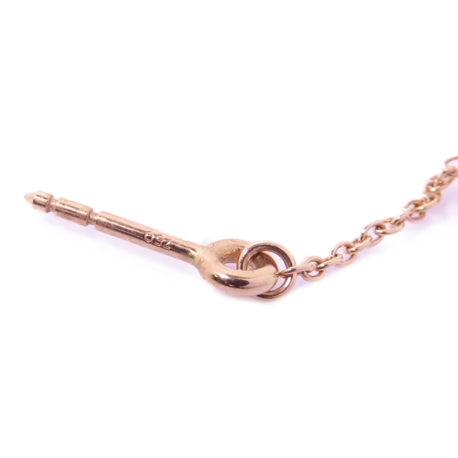 HERMES 18K玫瑰金Farandole Earrings耳環