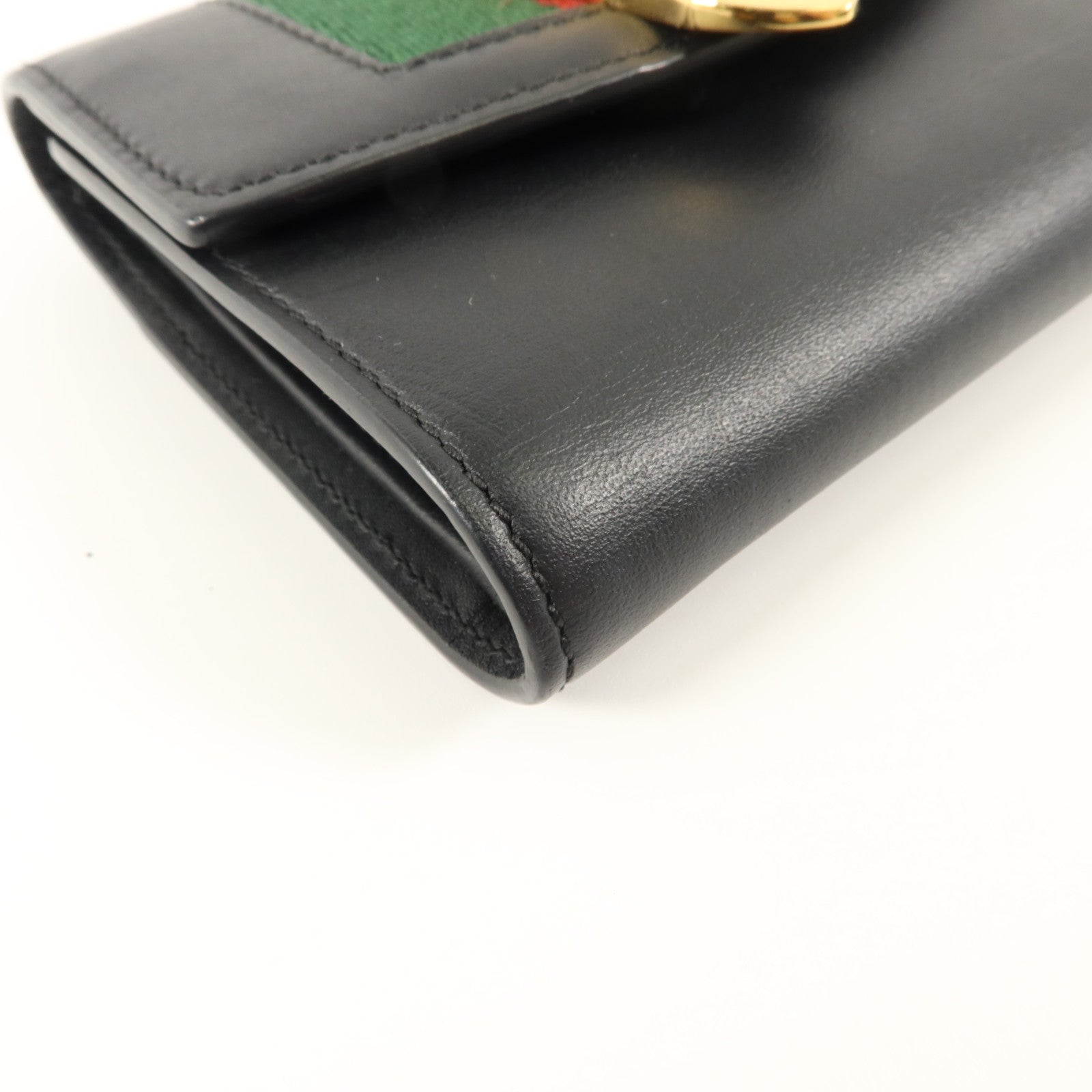 GUCCI 牛皮皮革Trifold Wallet錢包