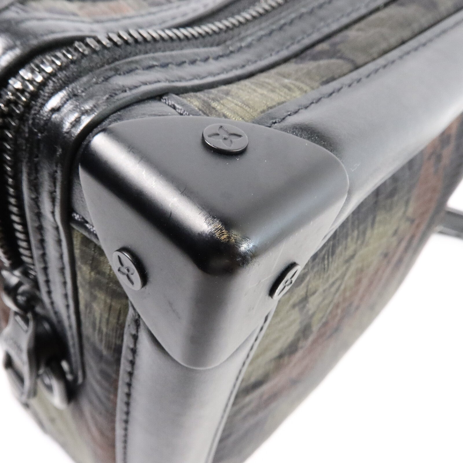 LOUIS VUITTON Monogram Camouflage Soft Trunk肩背袋