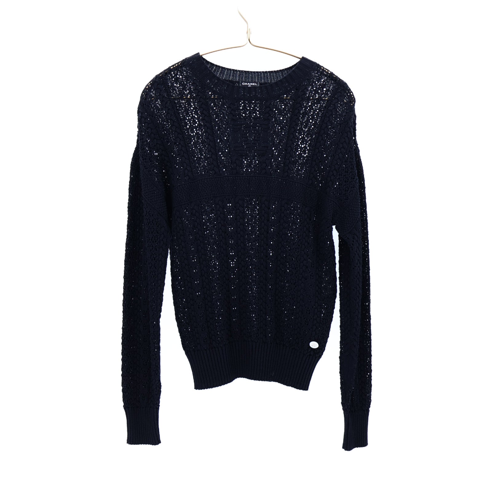 CHANEL Cotton Look 17 Knitted Top針織