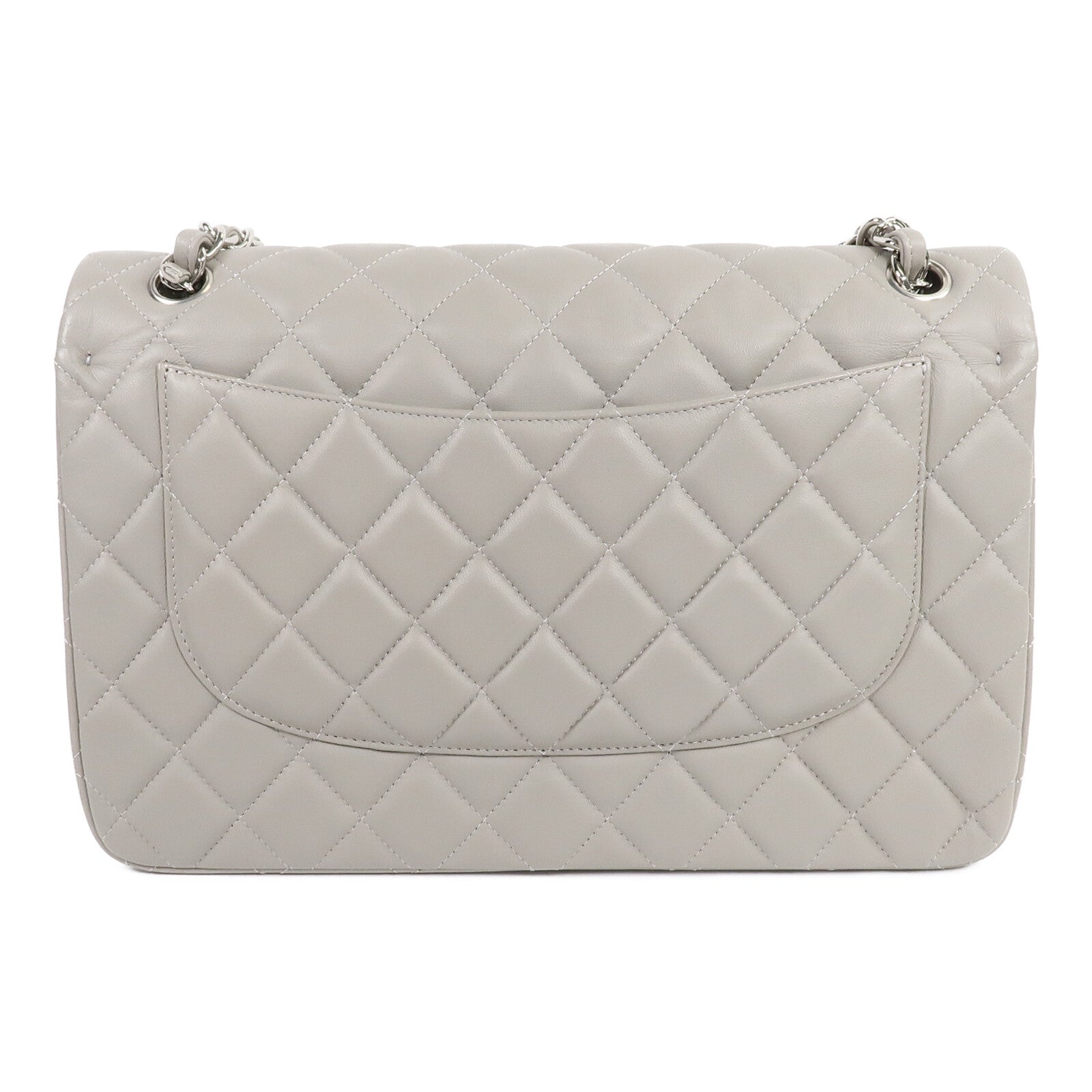 CHANEL 羊皮皮革Large Classic鏈帶肩背袋