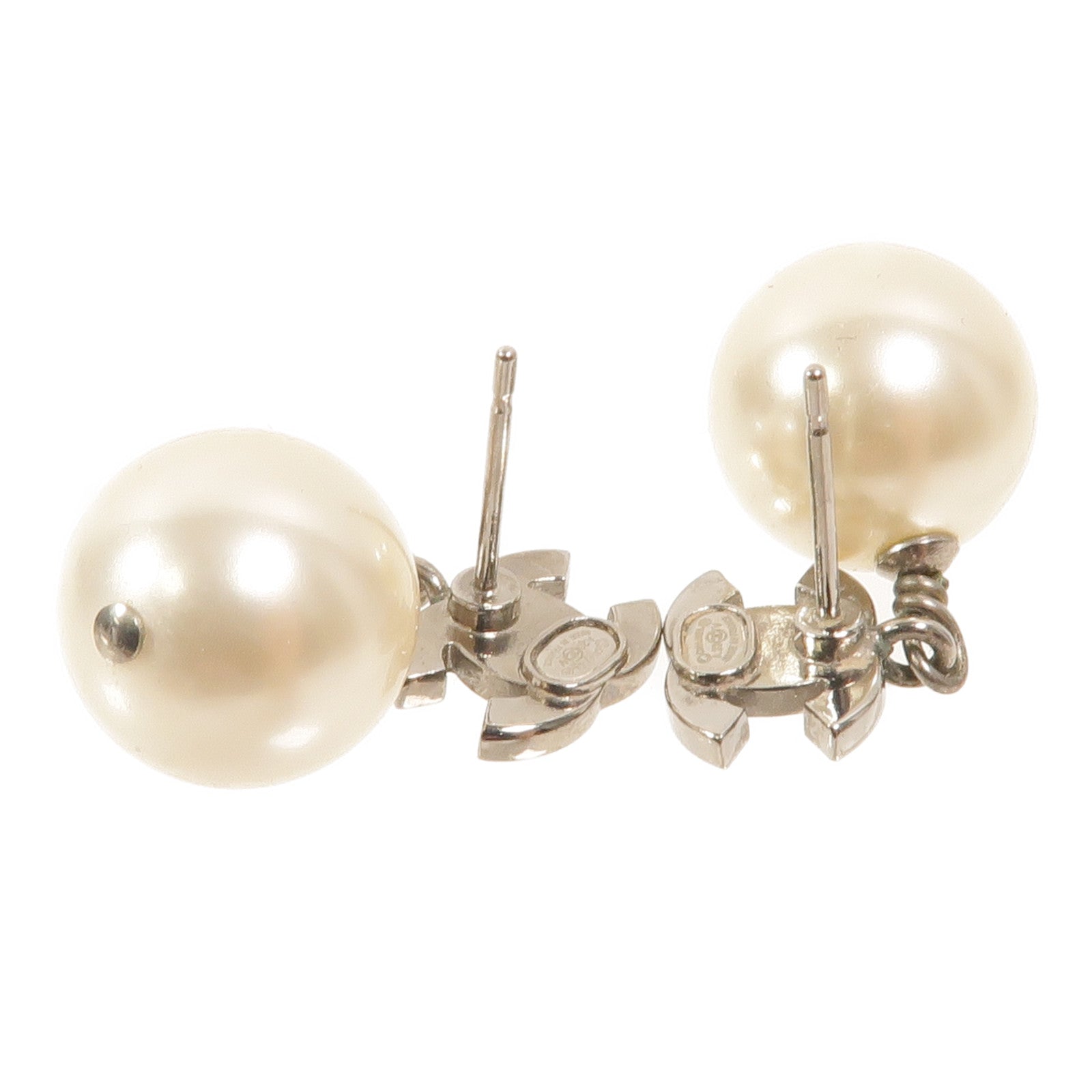 CHANEL 金屬/珍珠Chanel Earrings耳環