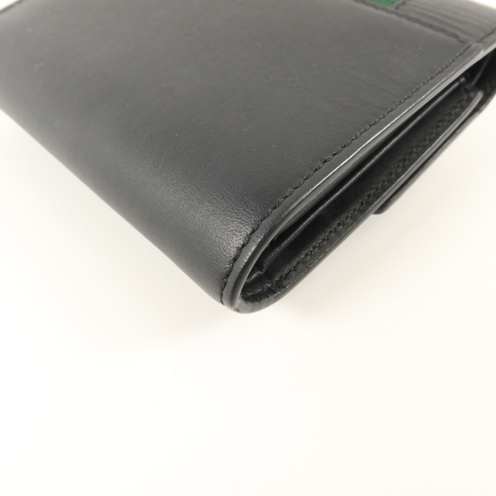 GUCCI 牛皮皮革Trifold Wallet錢包