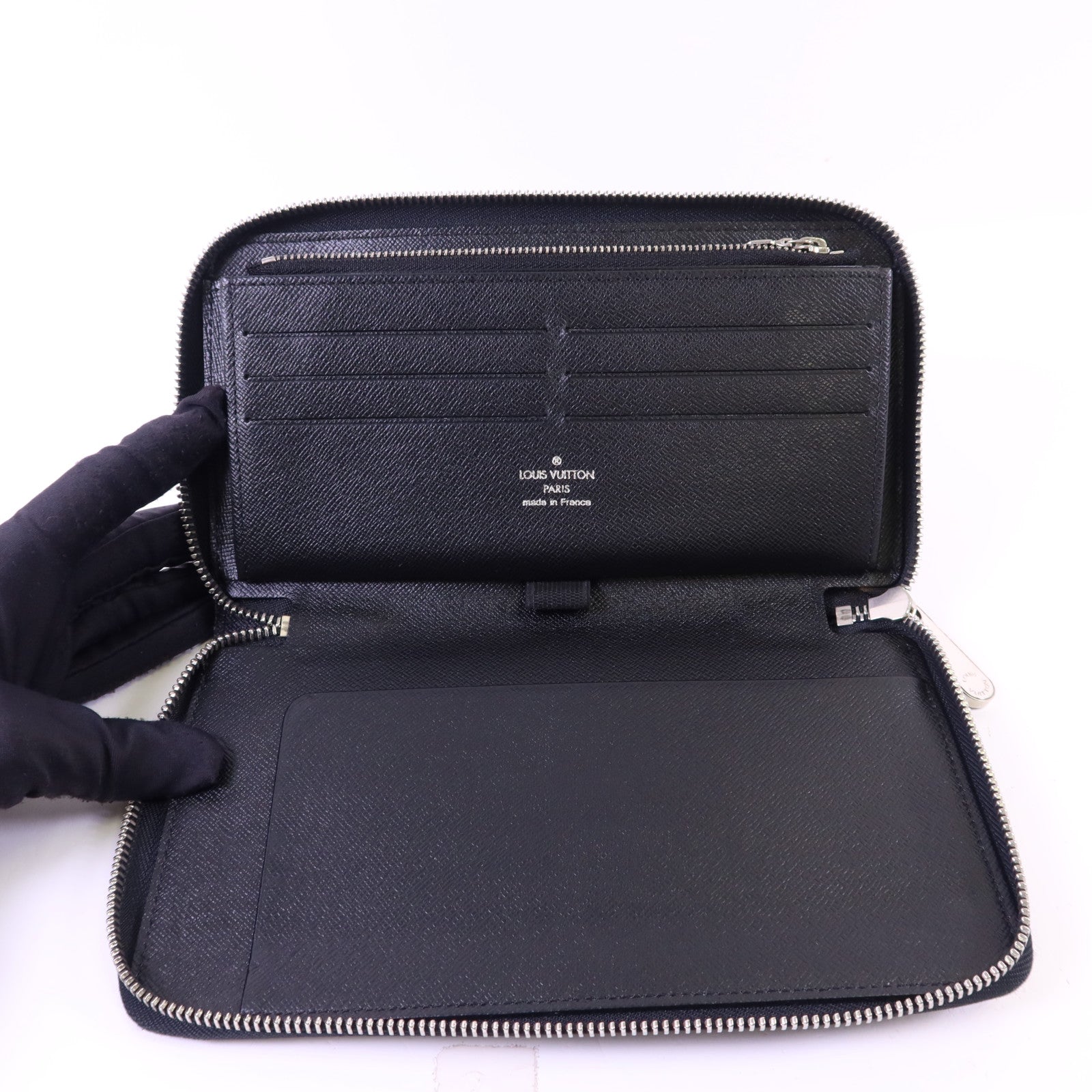 LOUIS VUITTON 【激減優惠】Epi Zipper Long Wallet銀扣長錢包