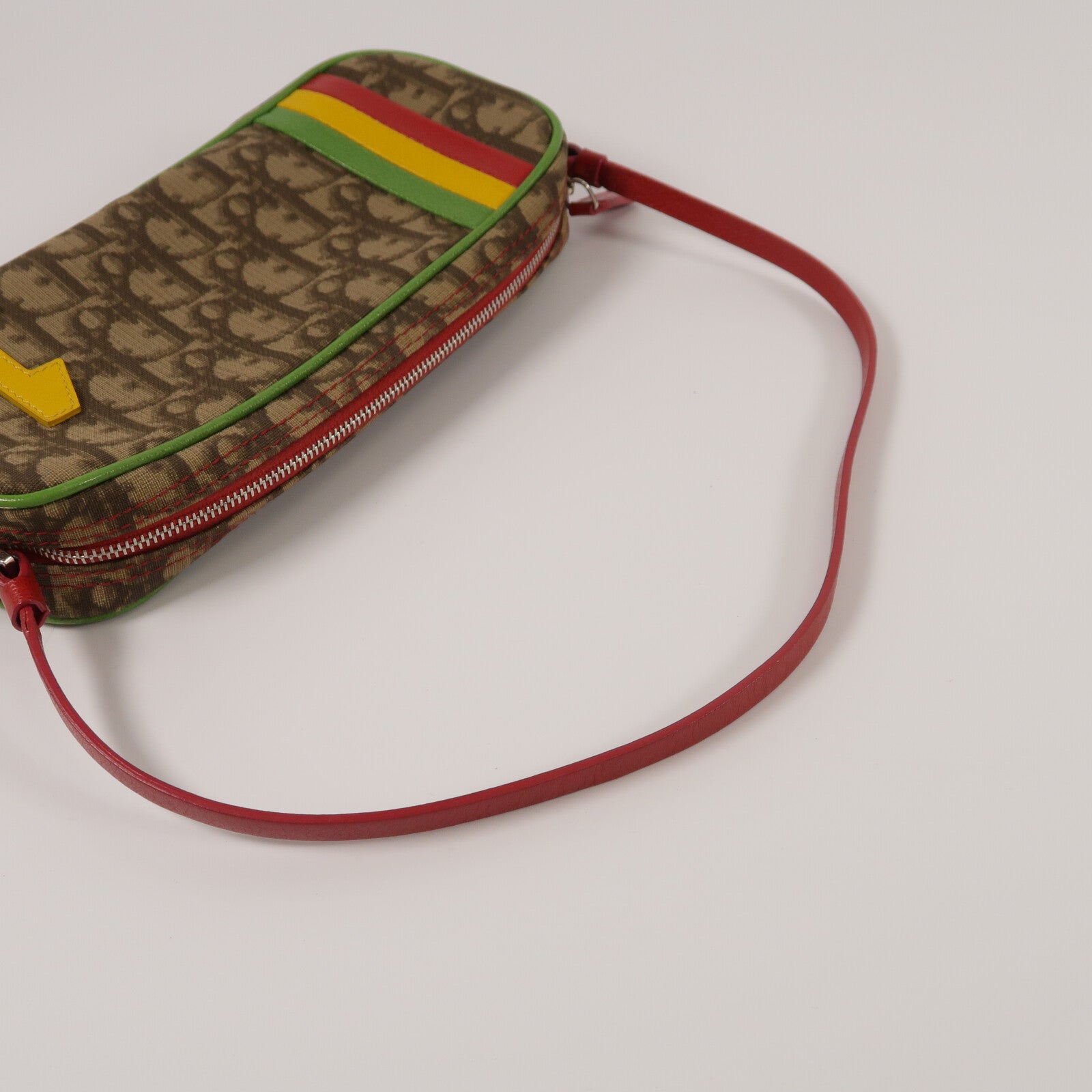 Dior 塗層帆布Rasta Pochette肩背袋