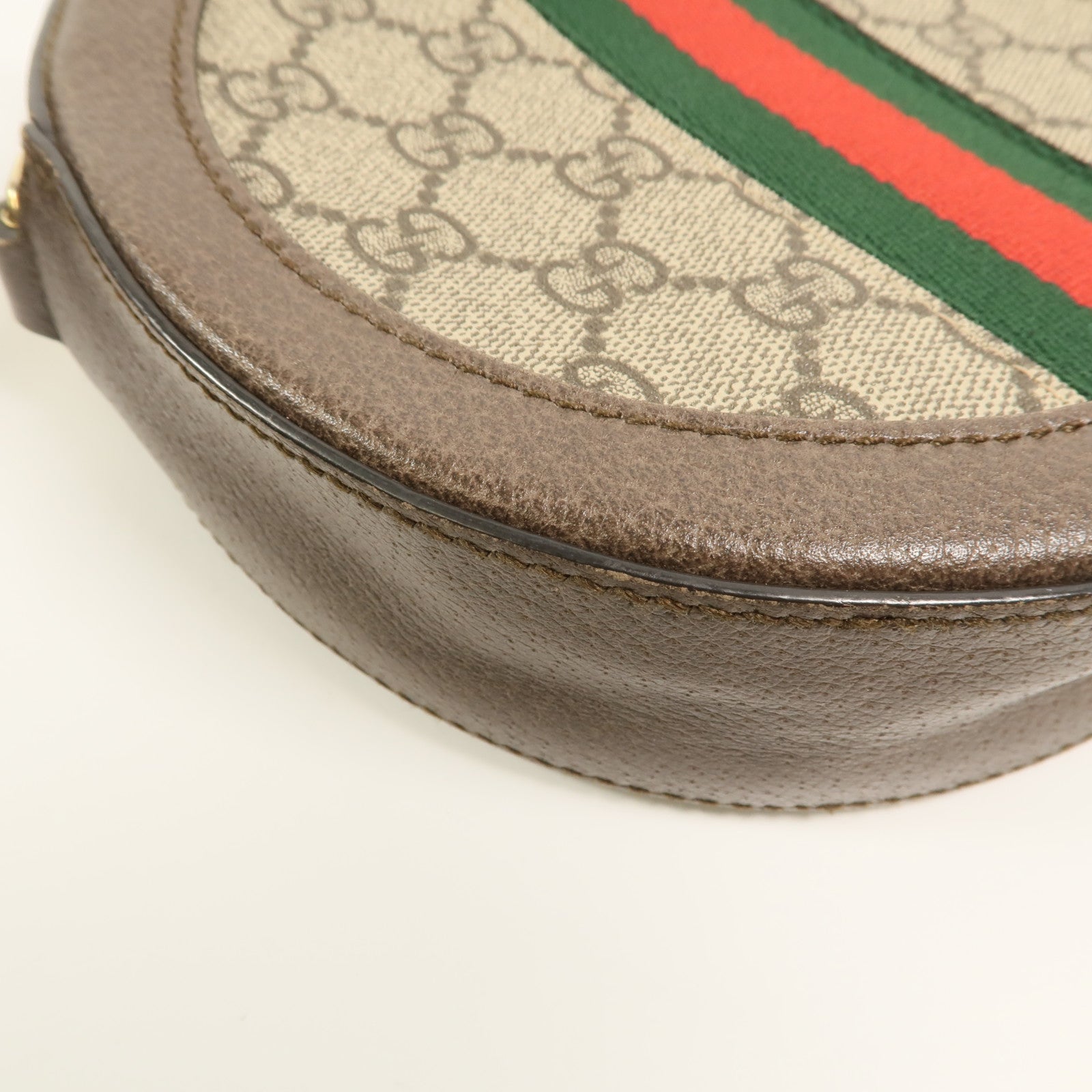 GUCCI 塗層帆布Ophidia鏈帶肩背袋