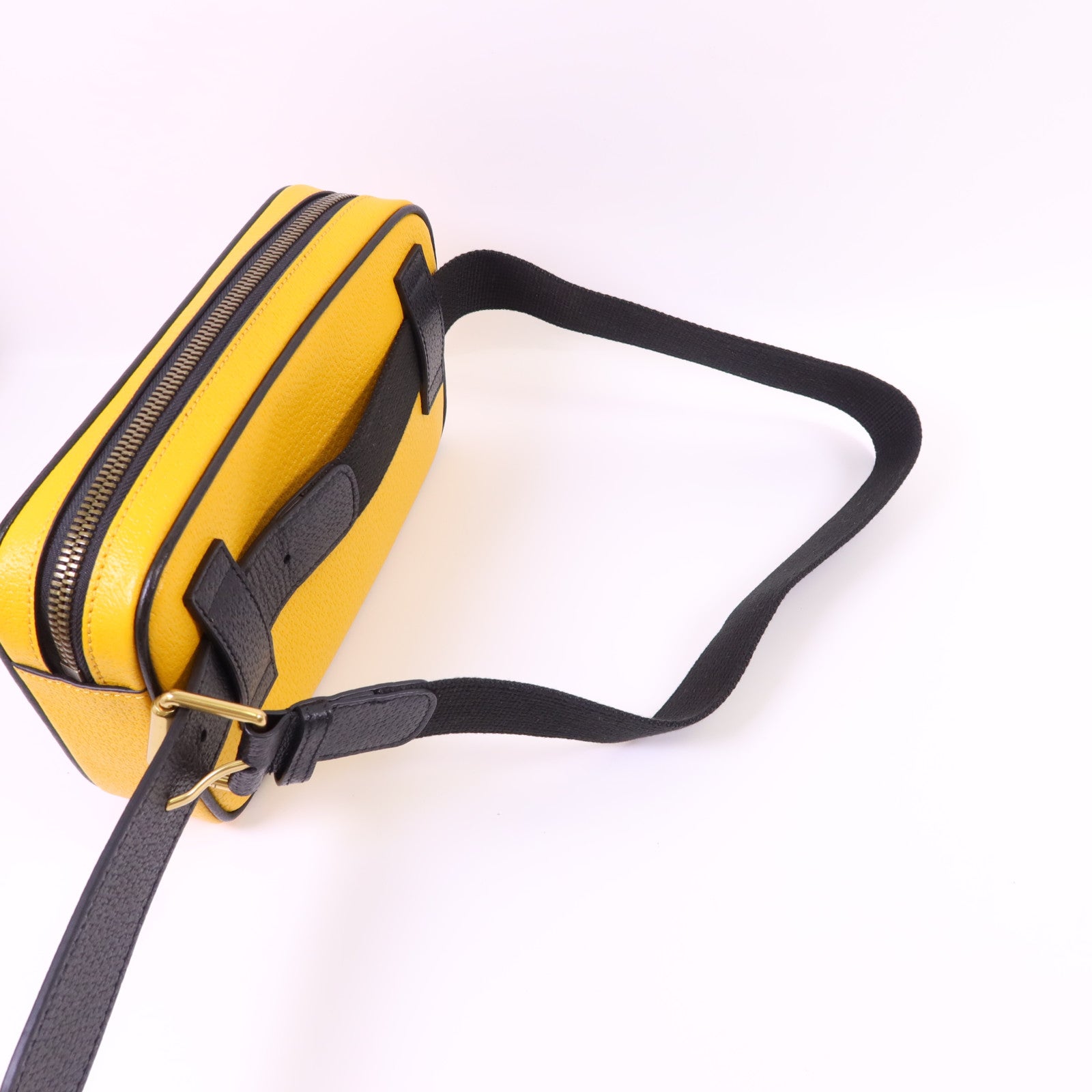 GUCCI 皮革100th Anniversary Belt Bag金扣腰包