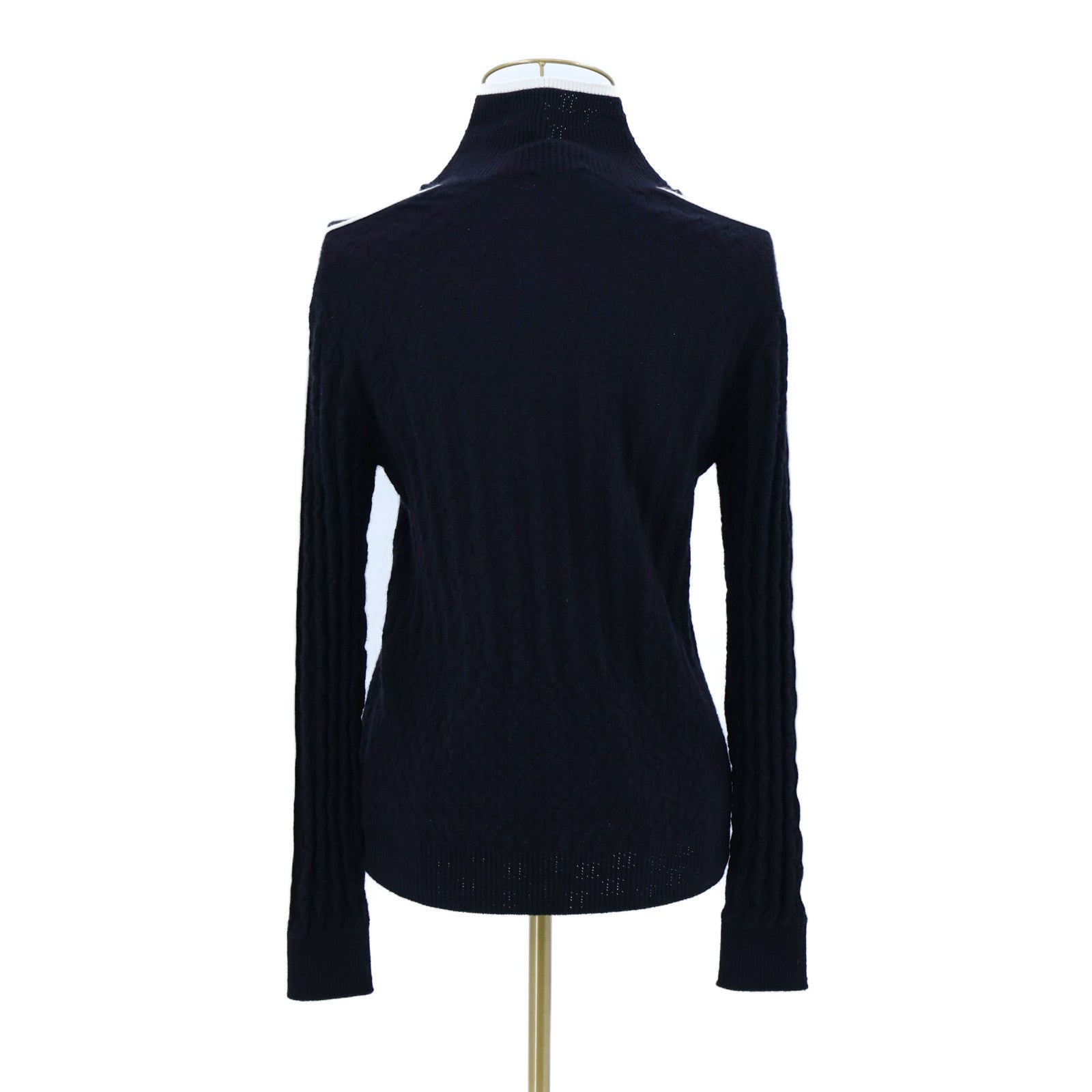 CHANEL Cashmere/Polyester Look 60 Knitted Sweater針織