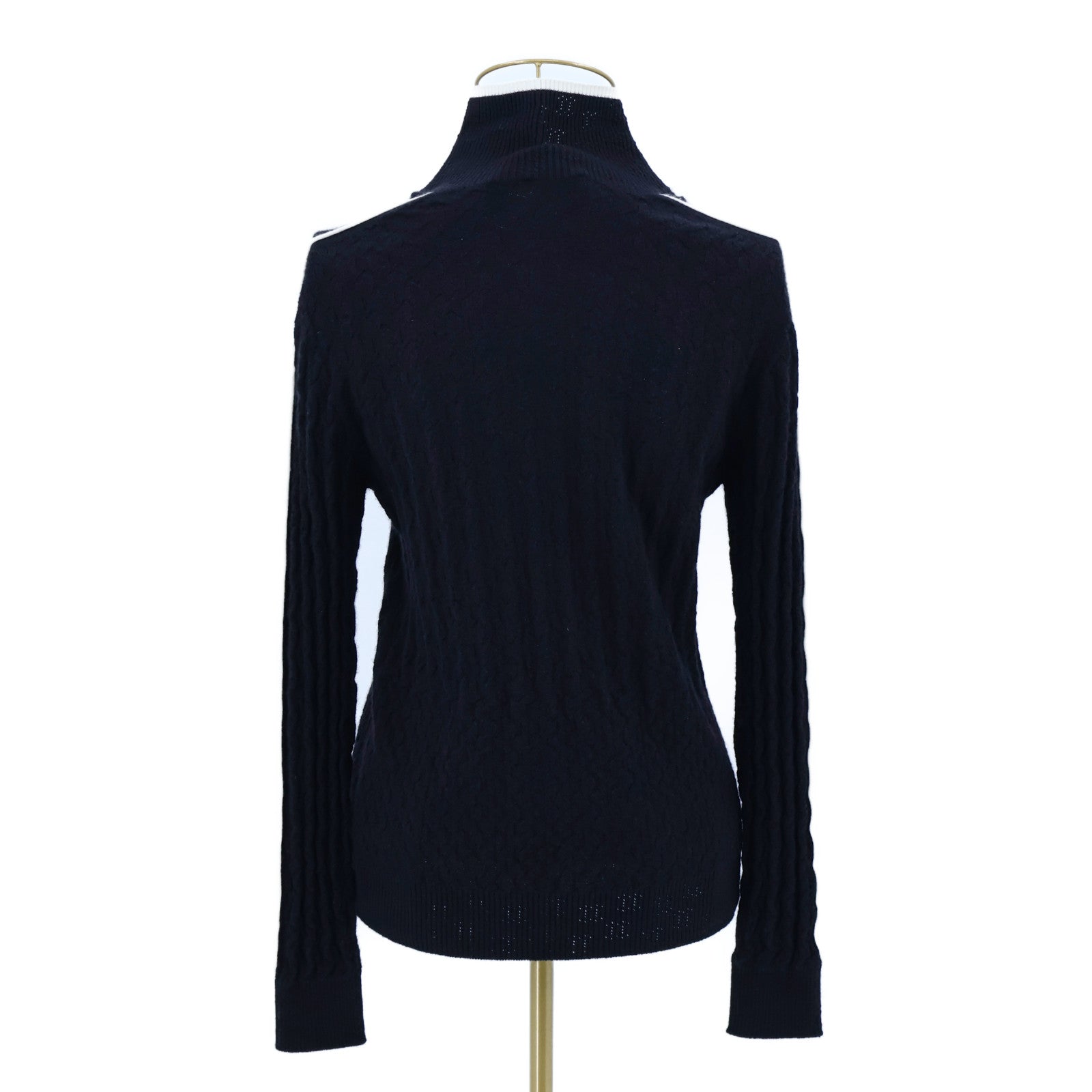 CHANEL Cashmere/Polyester Look 60 Knitted Sweater針織