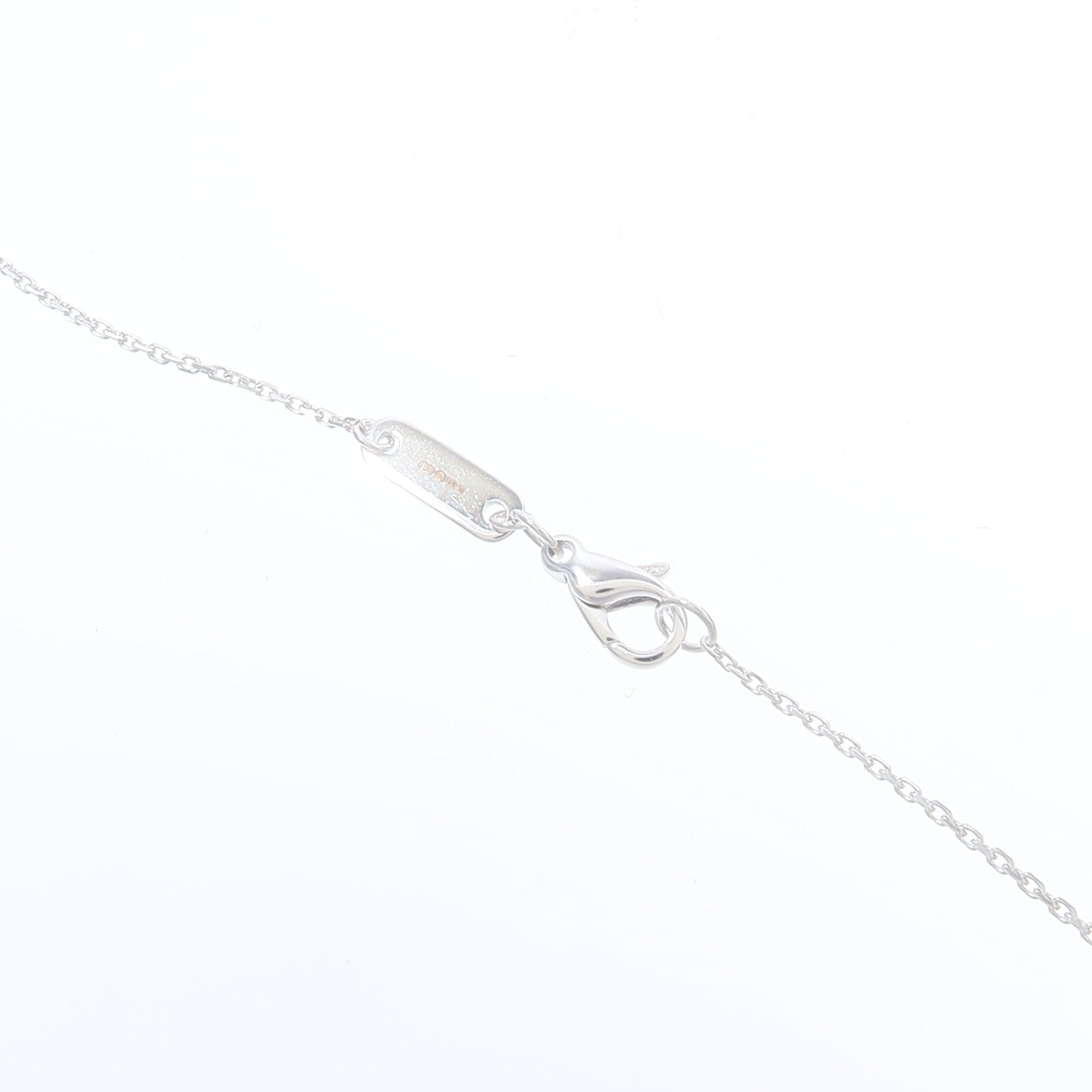 JEWELRY 18K白金De Beers Lotus鑽石項鍊