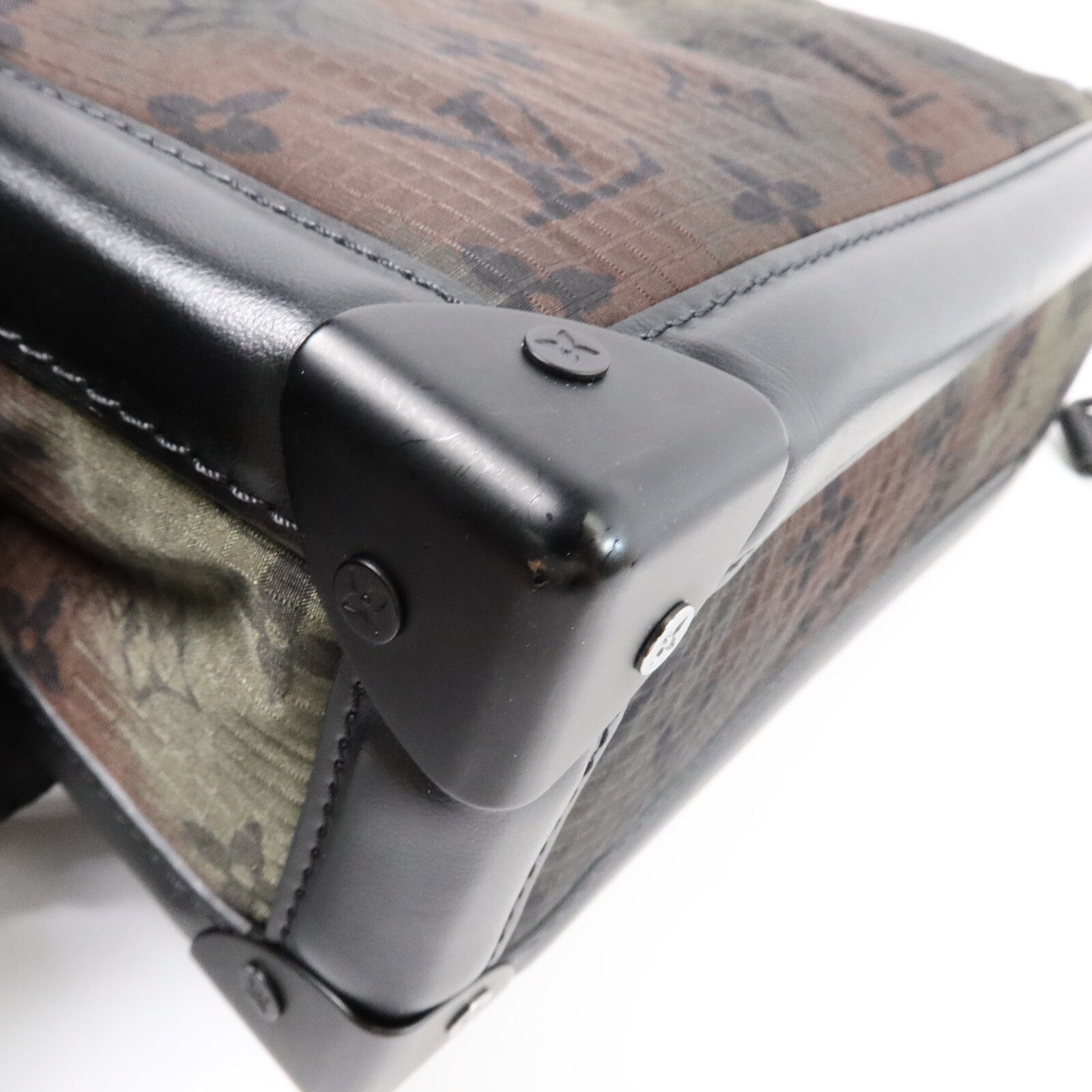 LOUIS VUITTON Monogram Camouflage Soft Trunk肩背袋