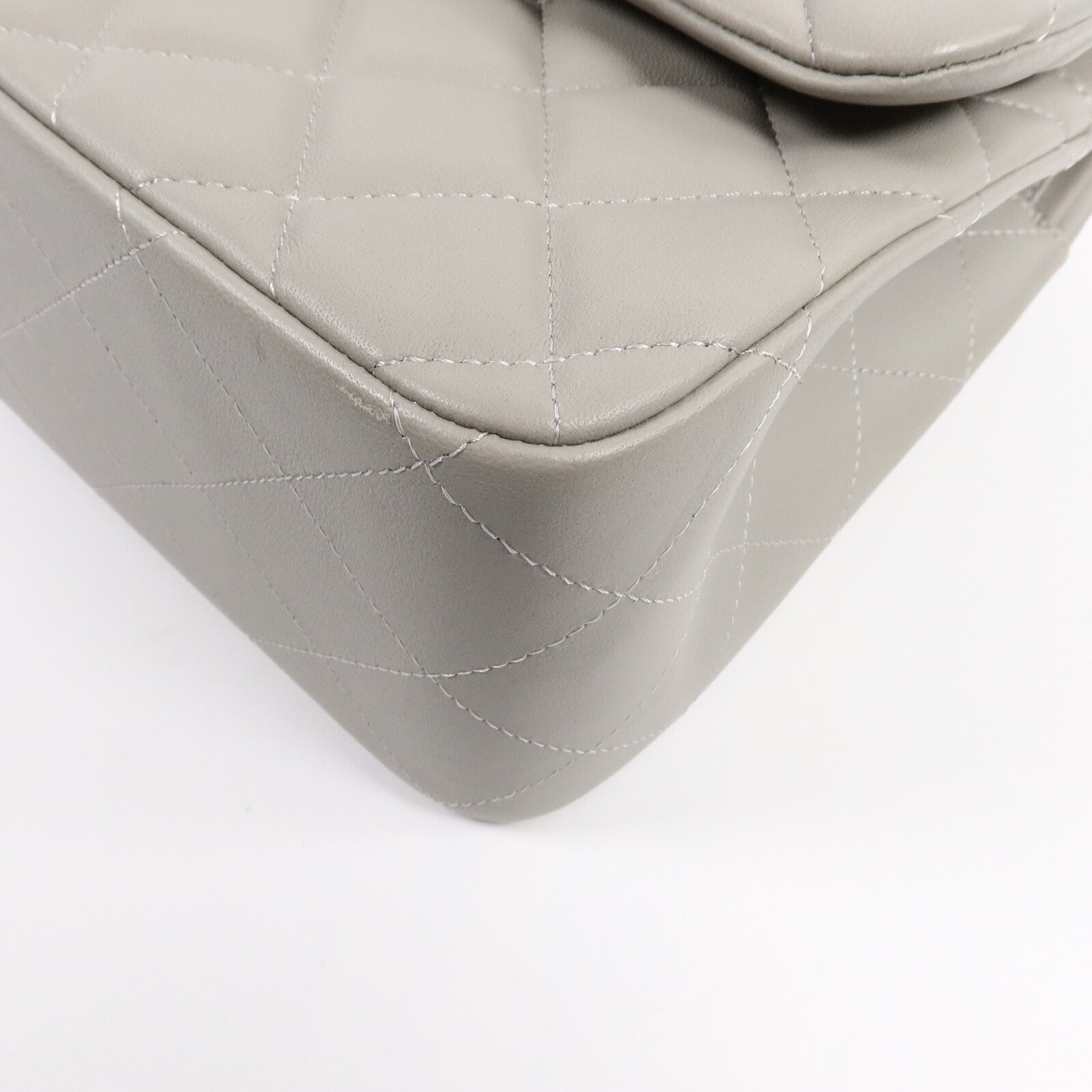 CHANEL 羊皮皮革Large Classic鏈帶肩背袋
