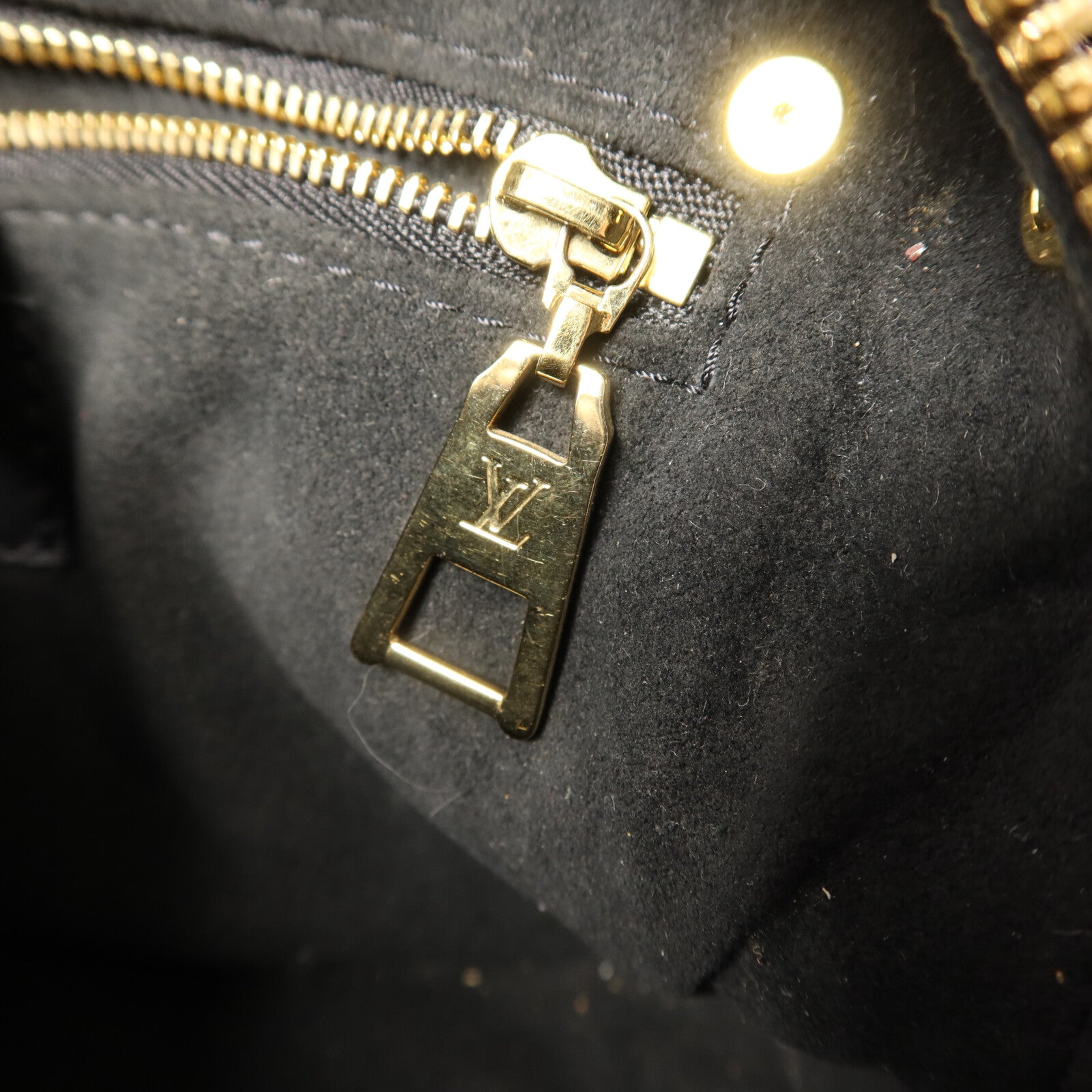 LOUIS VUITTON Monogram Petite Malle Souple金扣手挽肩背兩用袋棕色
