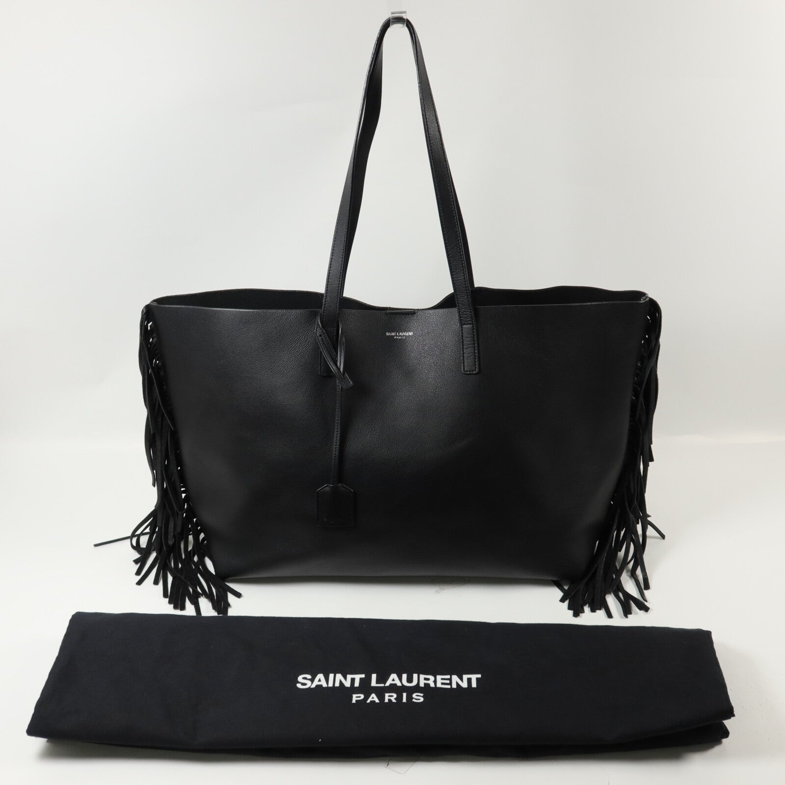 SAINT LAURENT 牛皮皮革Tote Bag手挽袋