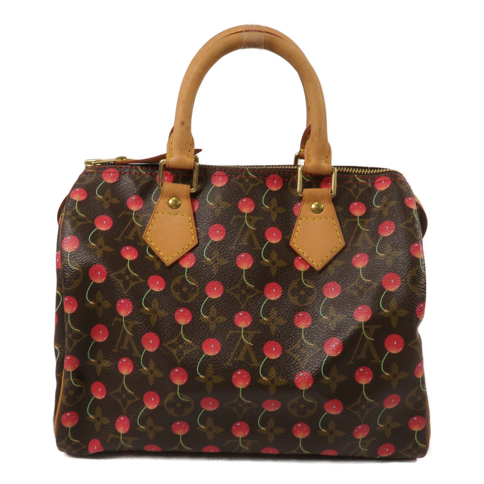 LOUIS VUITTON Monogram-Cherry Cherry Speedy 25手挽袋