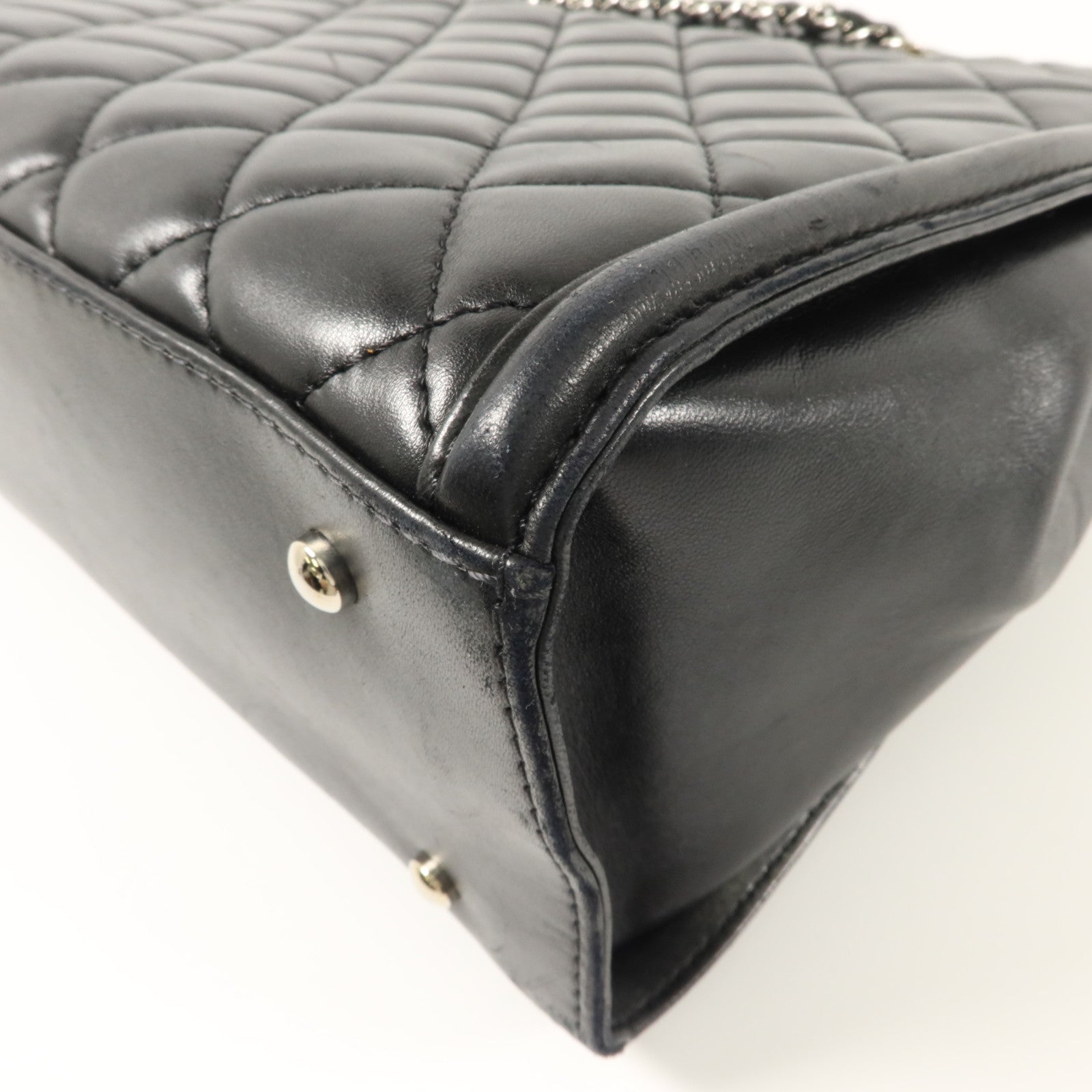 CHANEL 羊皮皮革Shoulder Bag鏈帶肩背袋