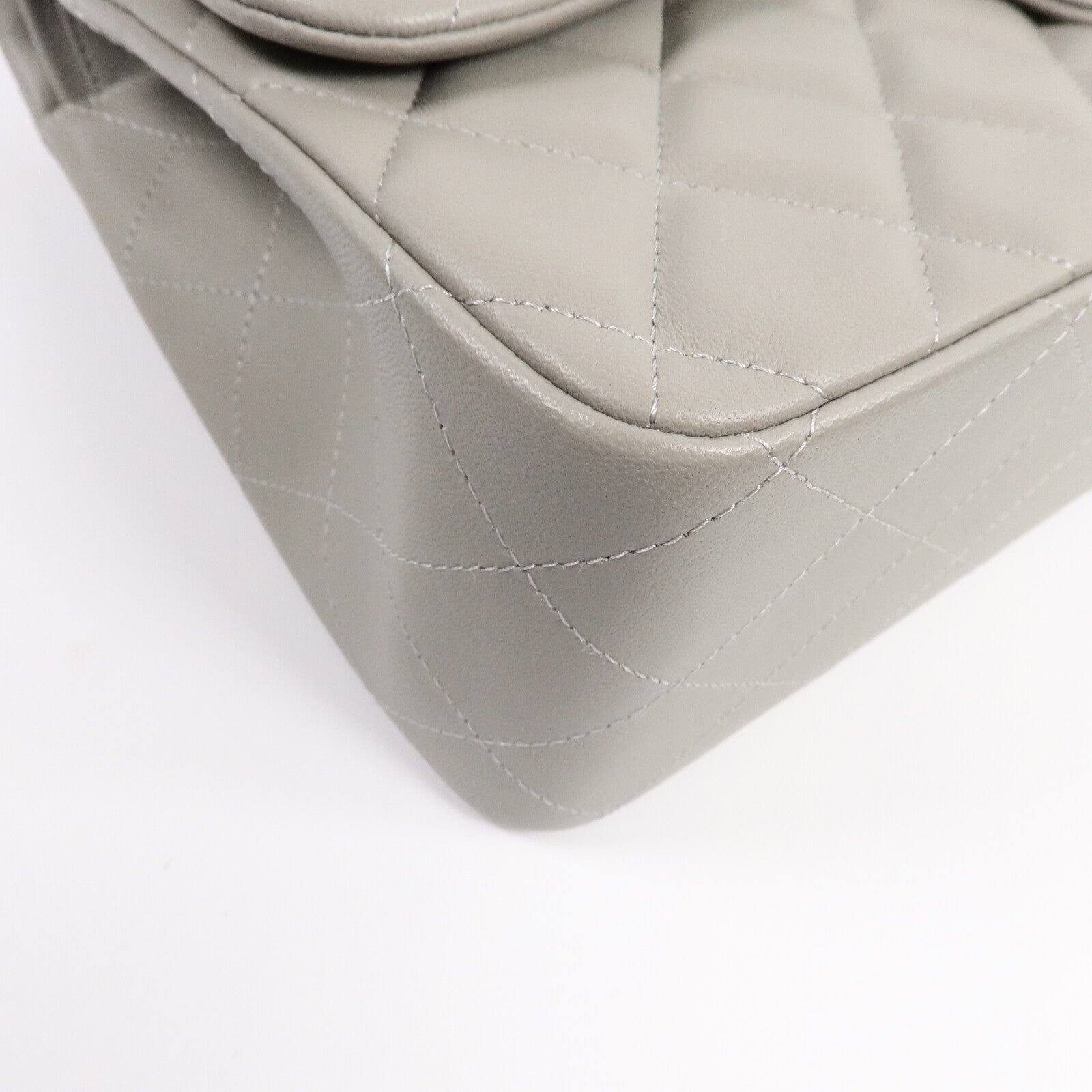 CHANEL 羊皮皮革Large Classic鏈帶肩背袋