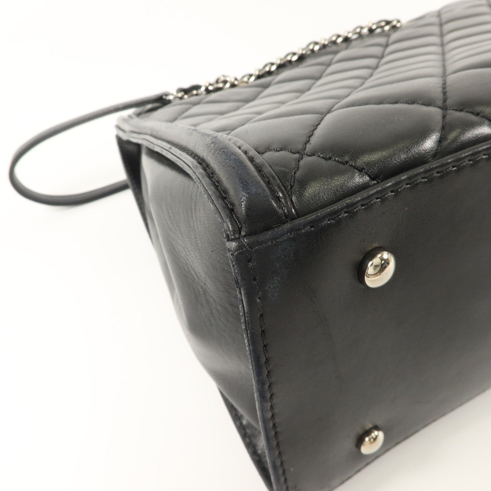 CHANEL 羊皮皮革Shoulder Bag鏈帶肩背袋
