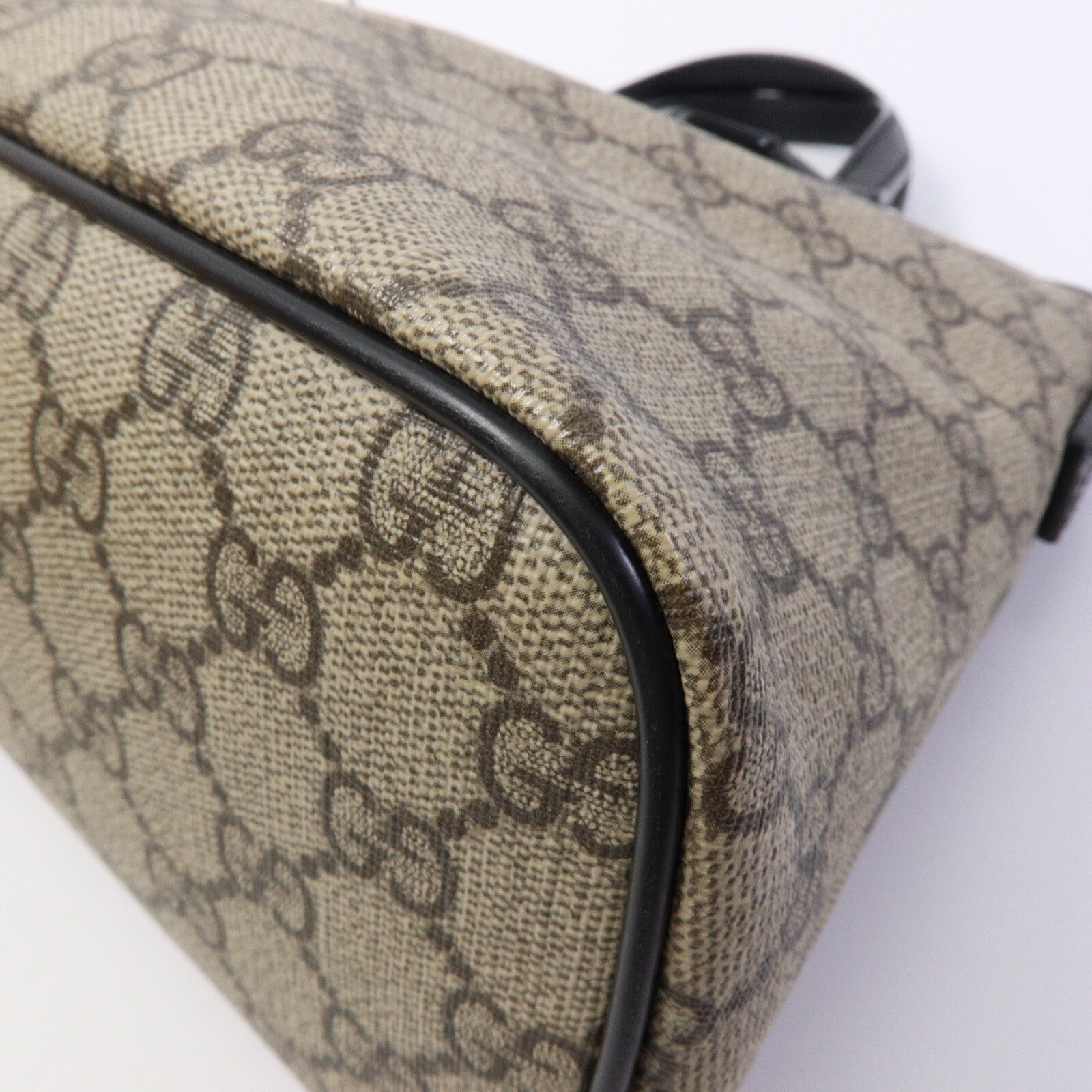 GUCCI 塗層帆布2Way Shoulder手挽肩背兩用袋