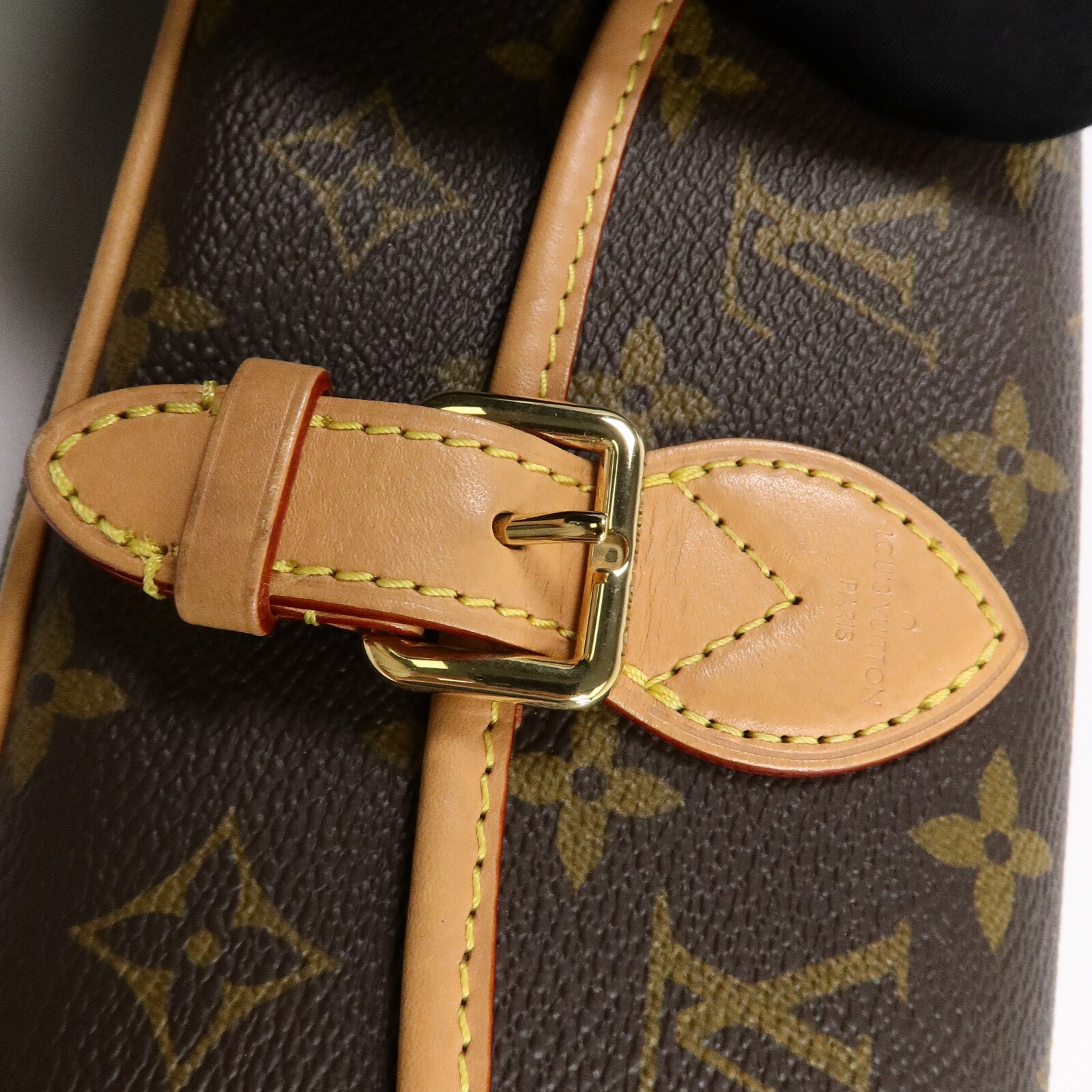 LOUIS VUITTON Monogram Nano Diane金扣手挽肩背兩用袋
