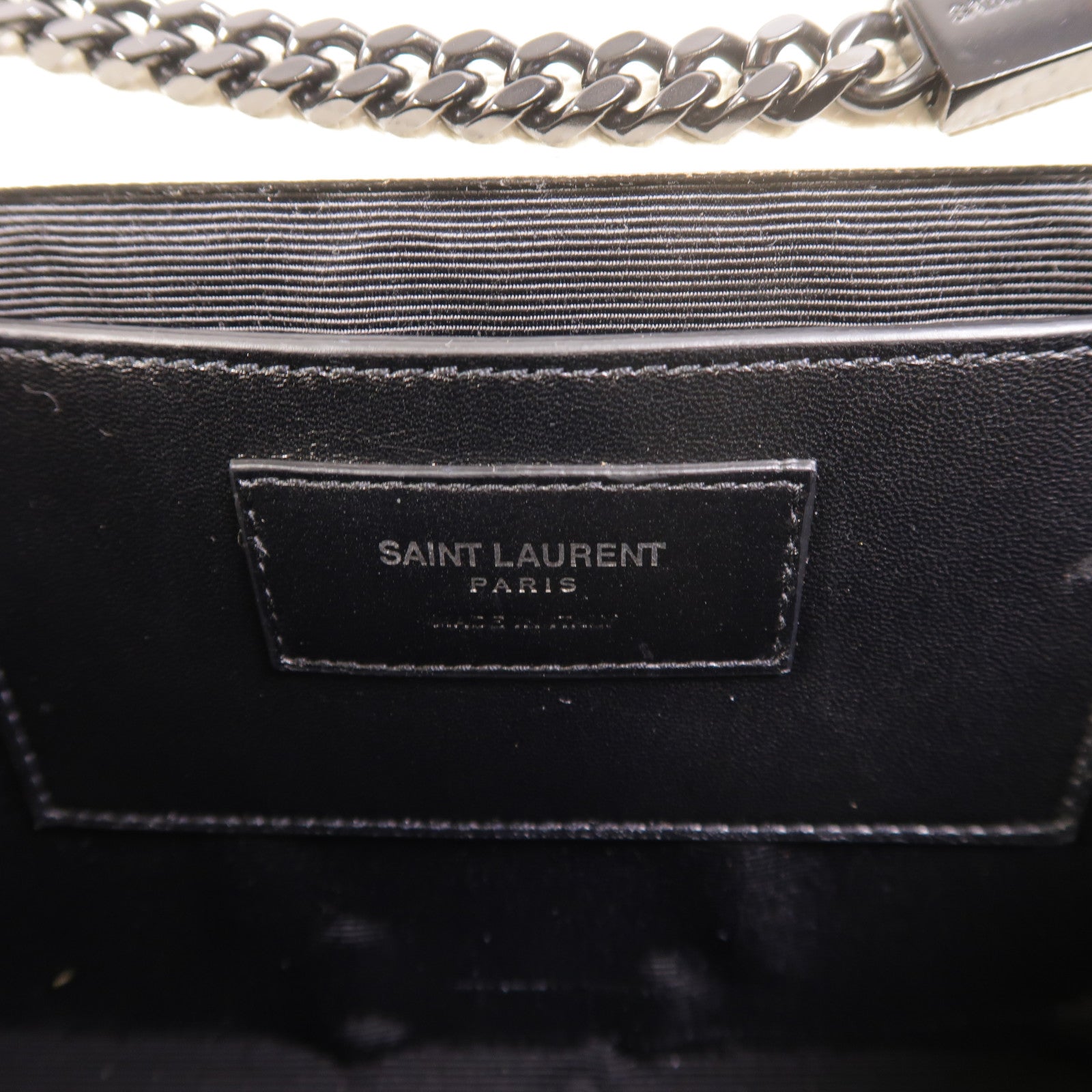 SAINT LAURENT 牛皮皮革Kate Medium鏈帶肩背袋