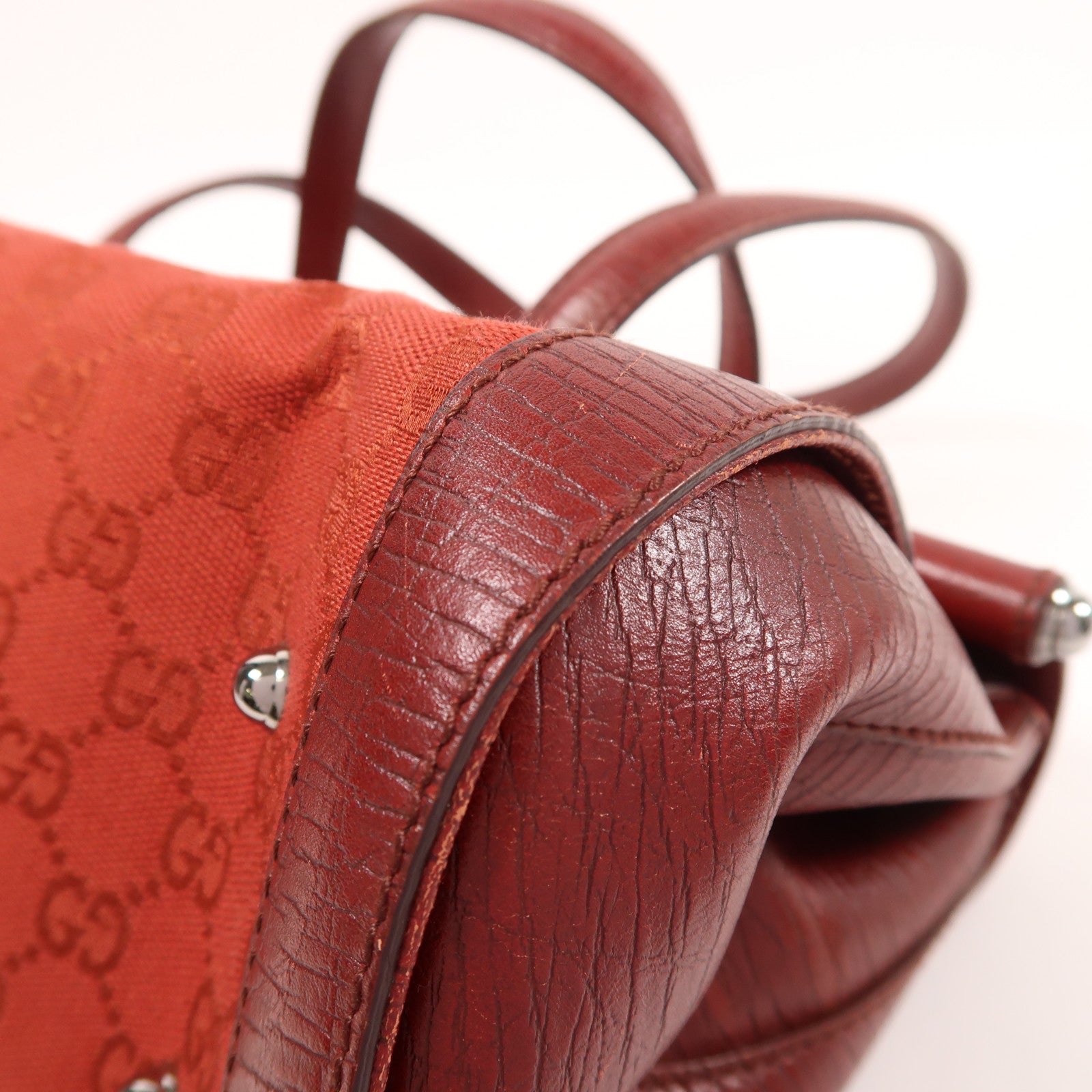GUCCI 帆布Shoulder Bag肩背袋