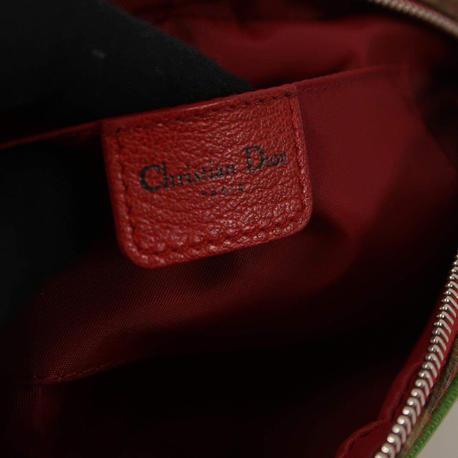 Dior 塗層帆布Rasta Pochette肩背袋
