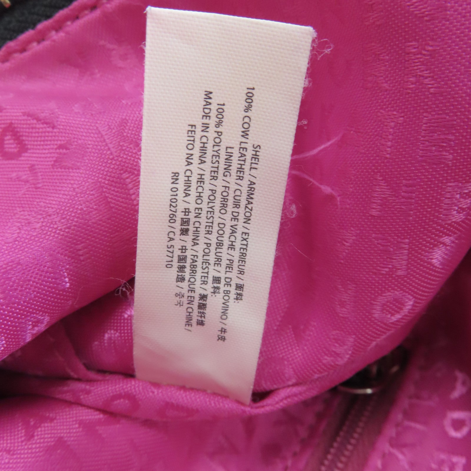 Kate Spade 牛皮皮革Hand Bag金扣手挽袋黑色