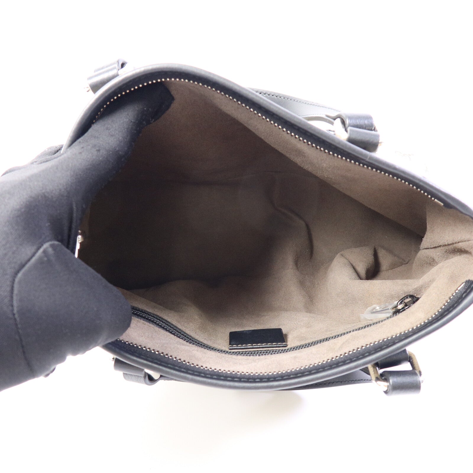 GUCCI 塗層帆布2Way Shoulder手挽肩背兩用袋