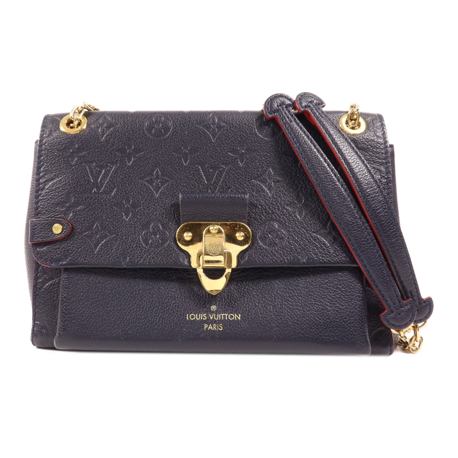 LOUIS VUITTON Monogram Empreinte Vavin PM金扣肩背袋