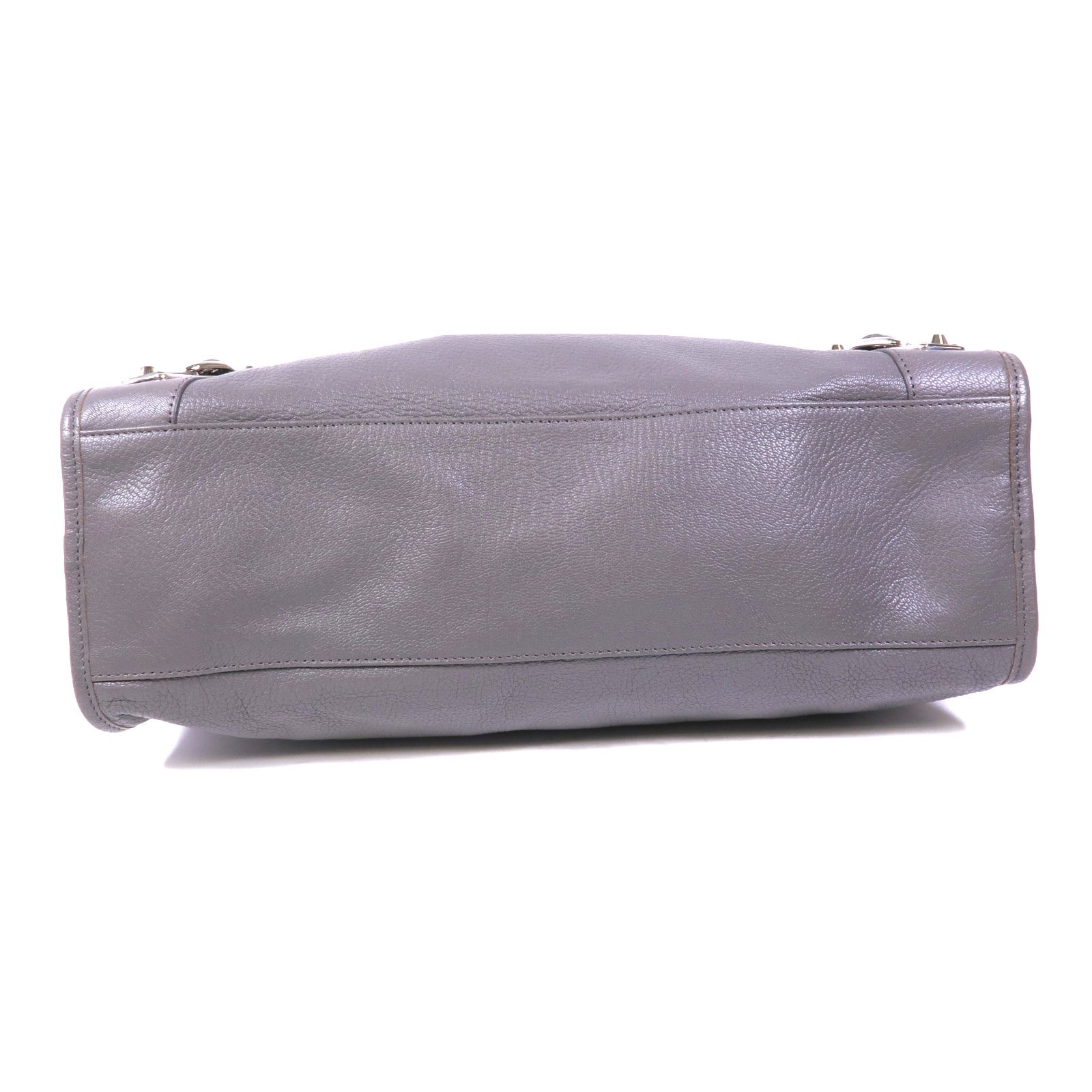 BALENCIAGA 牛皮皮革Giant City銀扣手挽肩背兩用袋