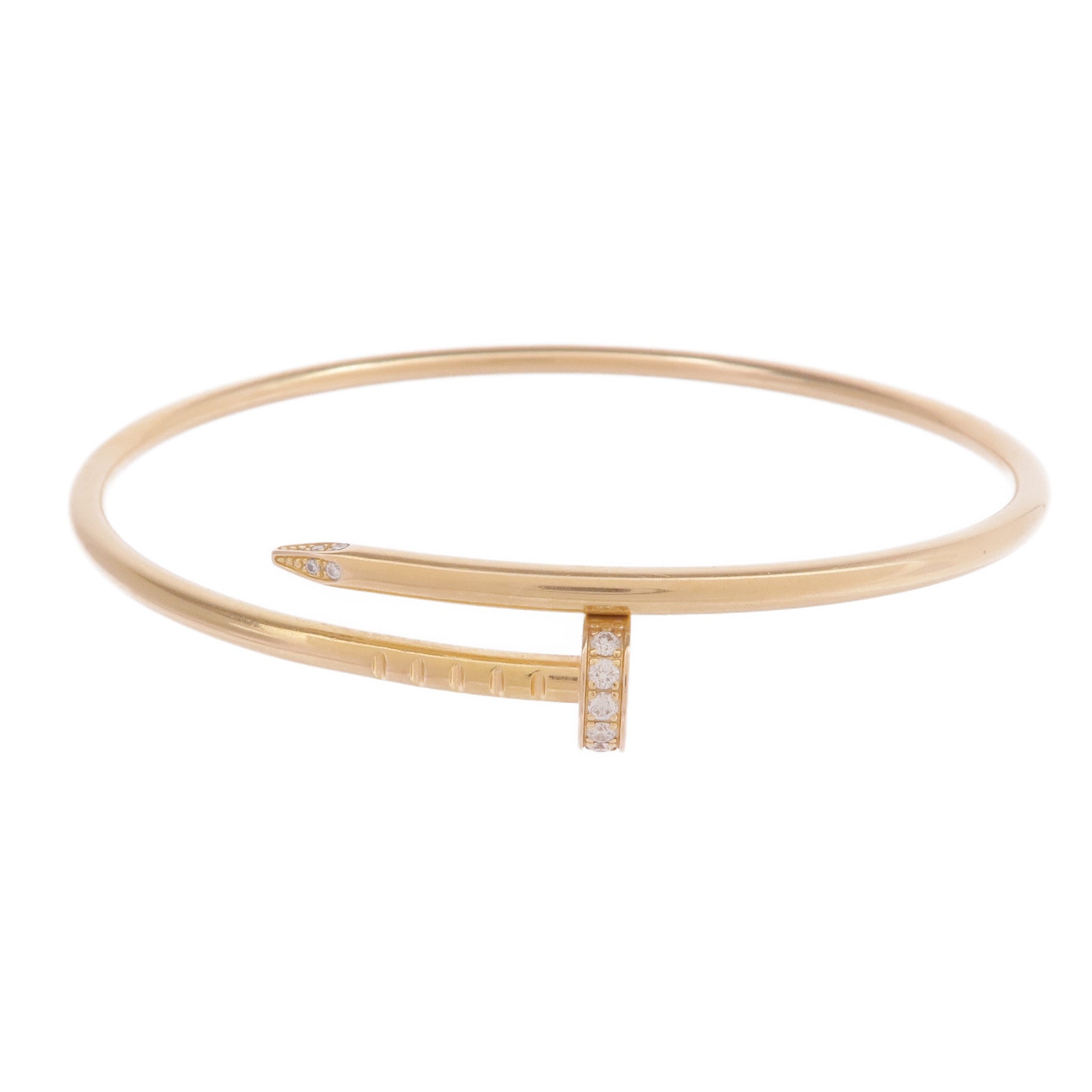 CARTIER 18K黃金Juste Un Clou SM手鐲