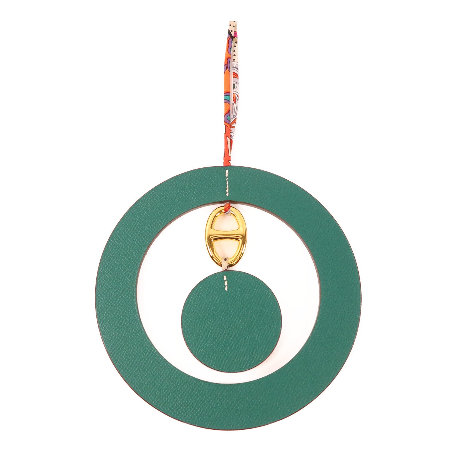 HERMES Epsom皮革Home Decoration金扣壁飾