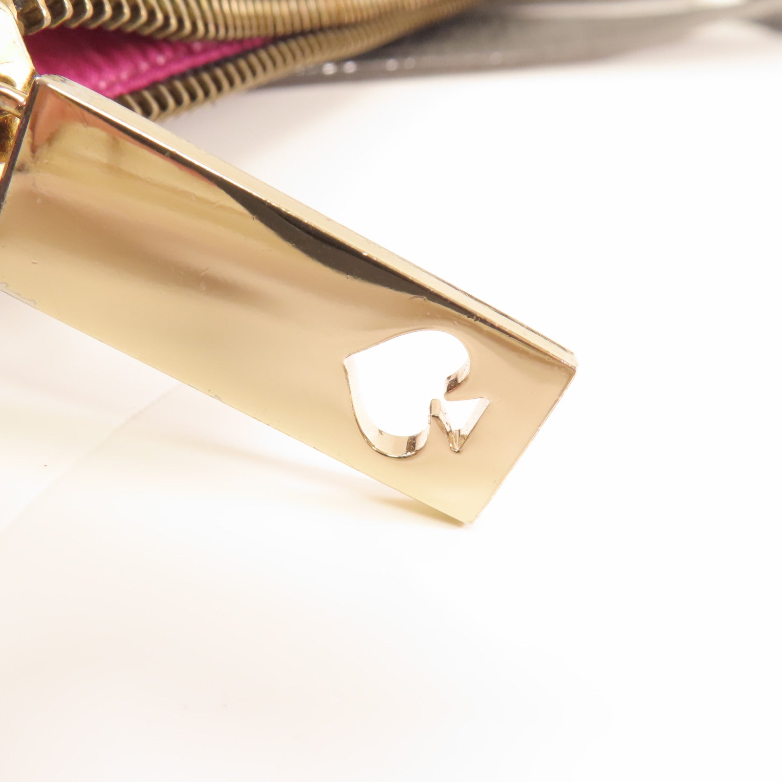 Kate Spade 牛皮皮革Hand Bag金扣手挽袋黑色