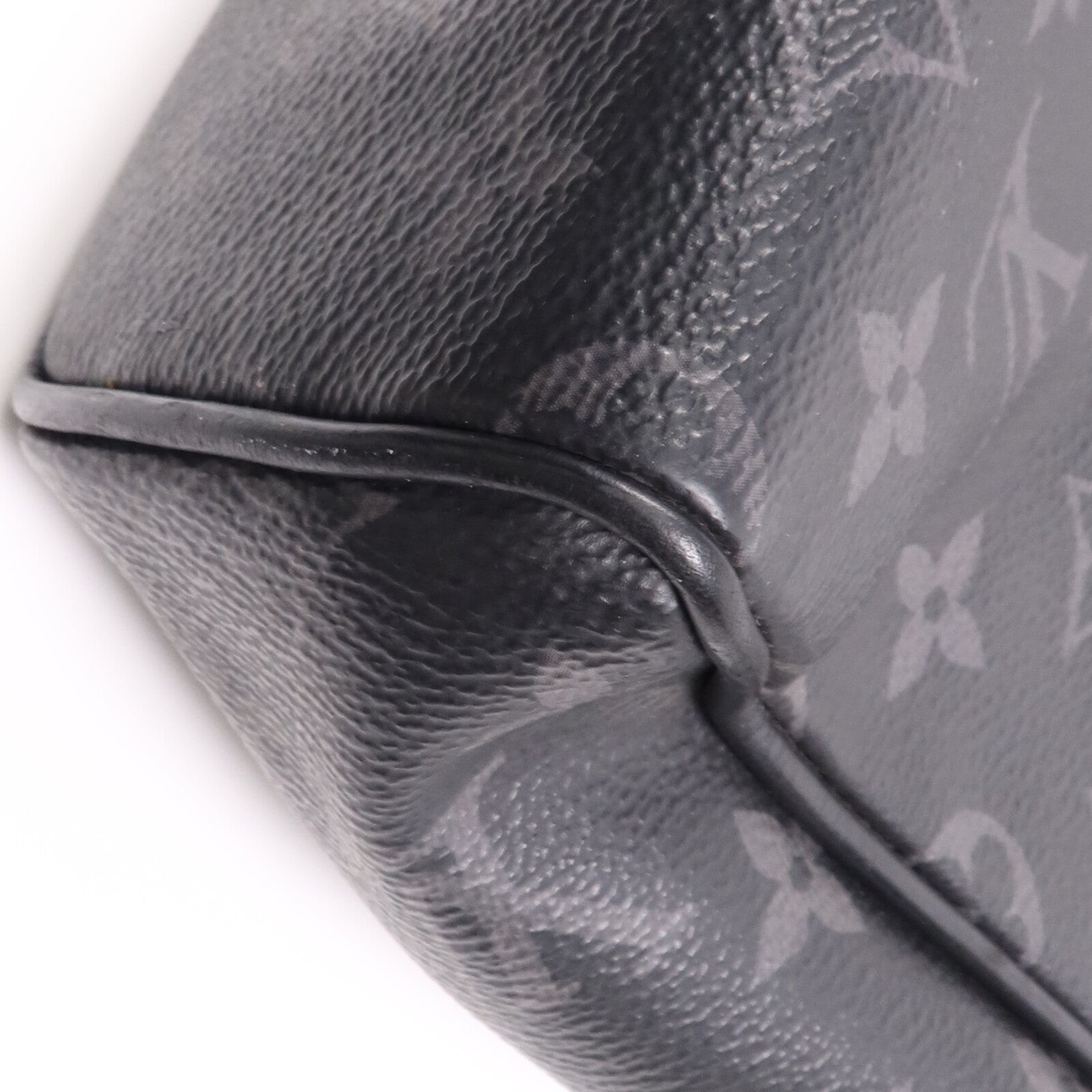 LOUIS VUITTON Monogram Eclipse District PM銀扣肩背袋