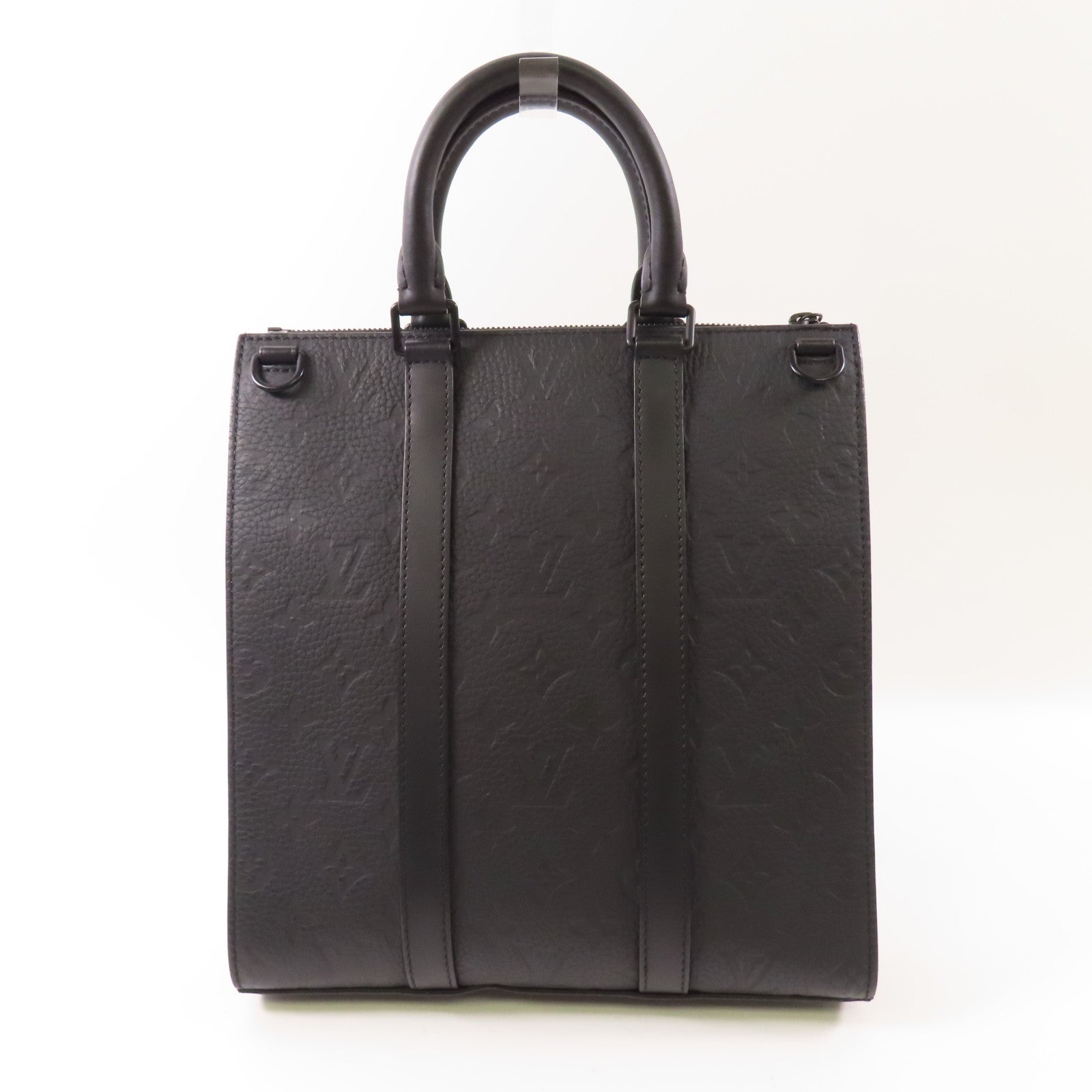 LOUIS VUITTON 【激減優惠】Monogram Taurillon Sac Plat Cross手挽肩背兩用袋